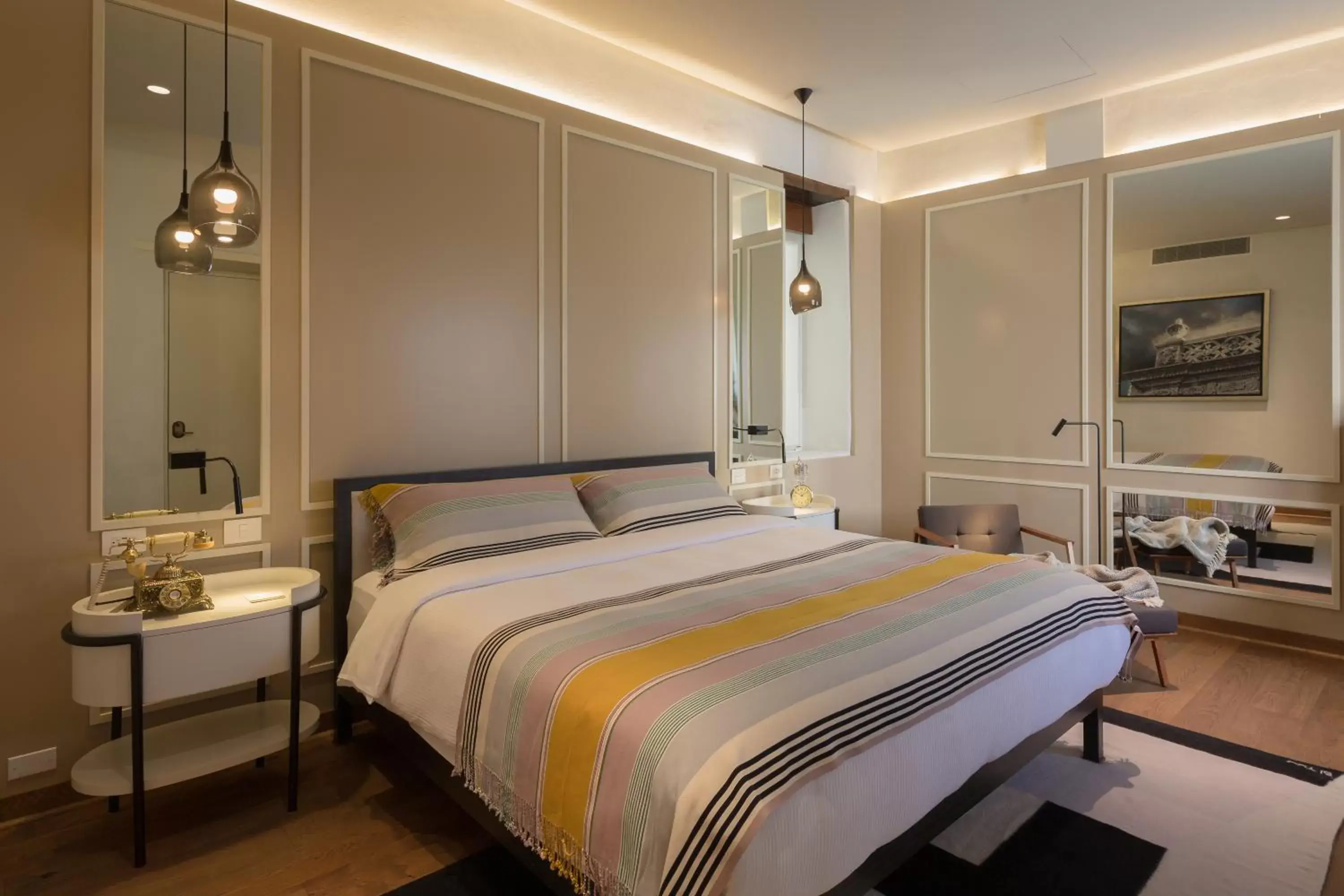 Bed in Central Hotel Boutique