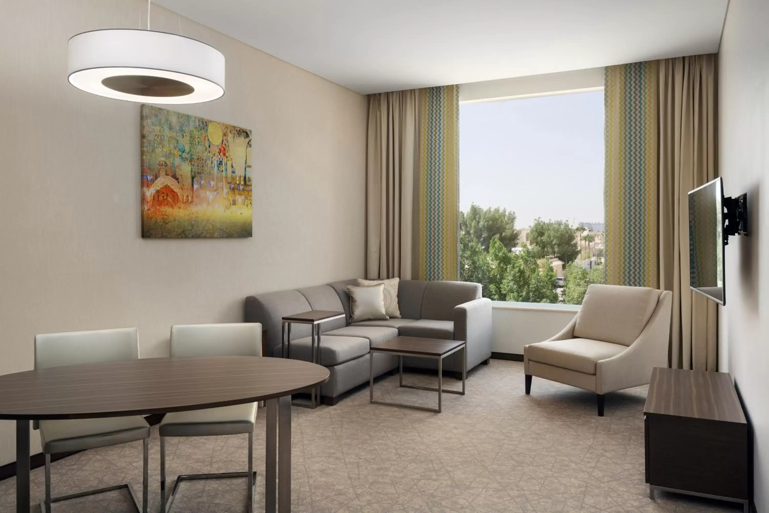 Living room, Seating Area in Hyatt Place Riyadh Sulaimania