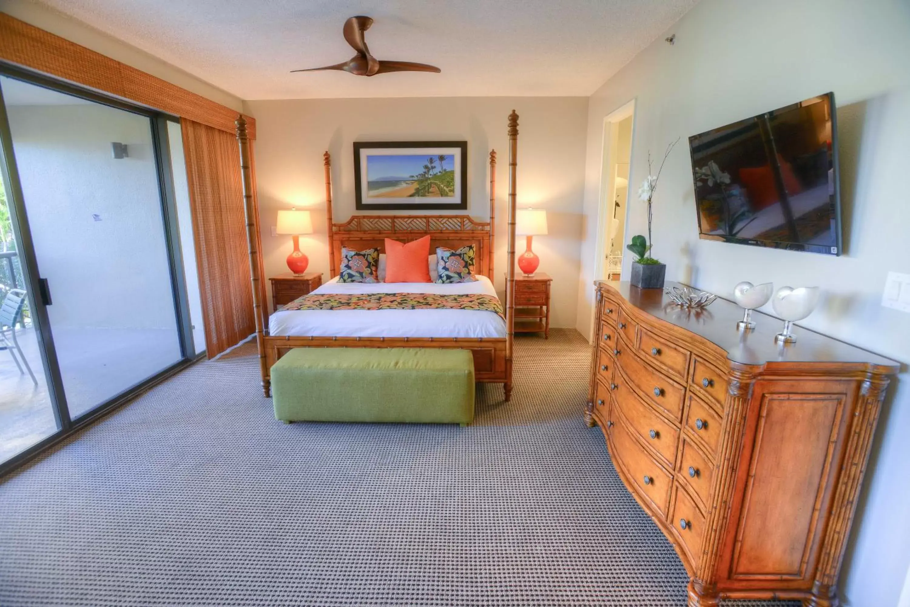 Bedroom, Bed in Sands of Kahana Vacation Club