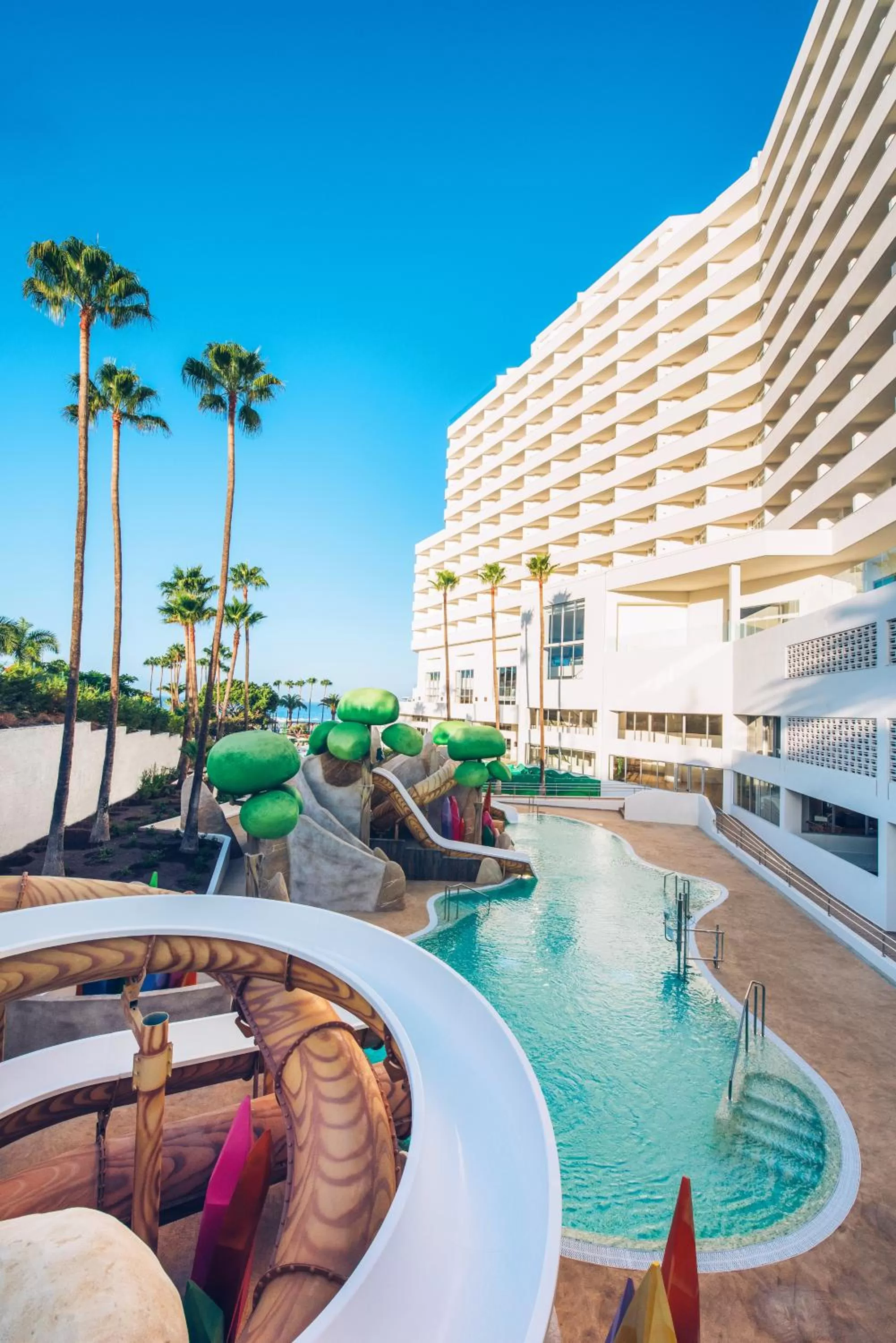 Aqua park in Iberostar Waves Bouganville Playa