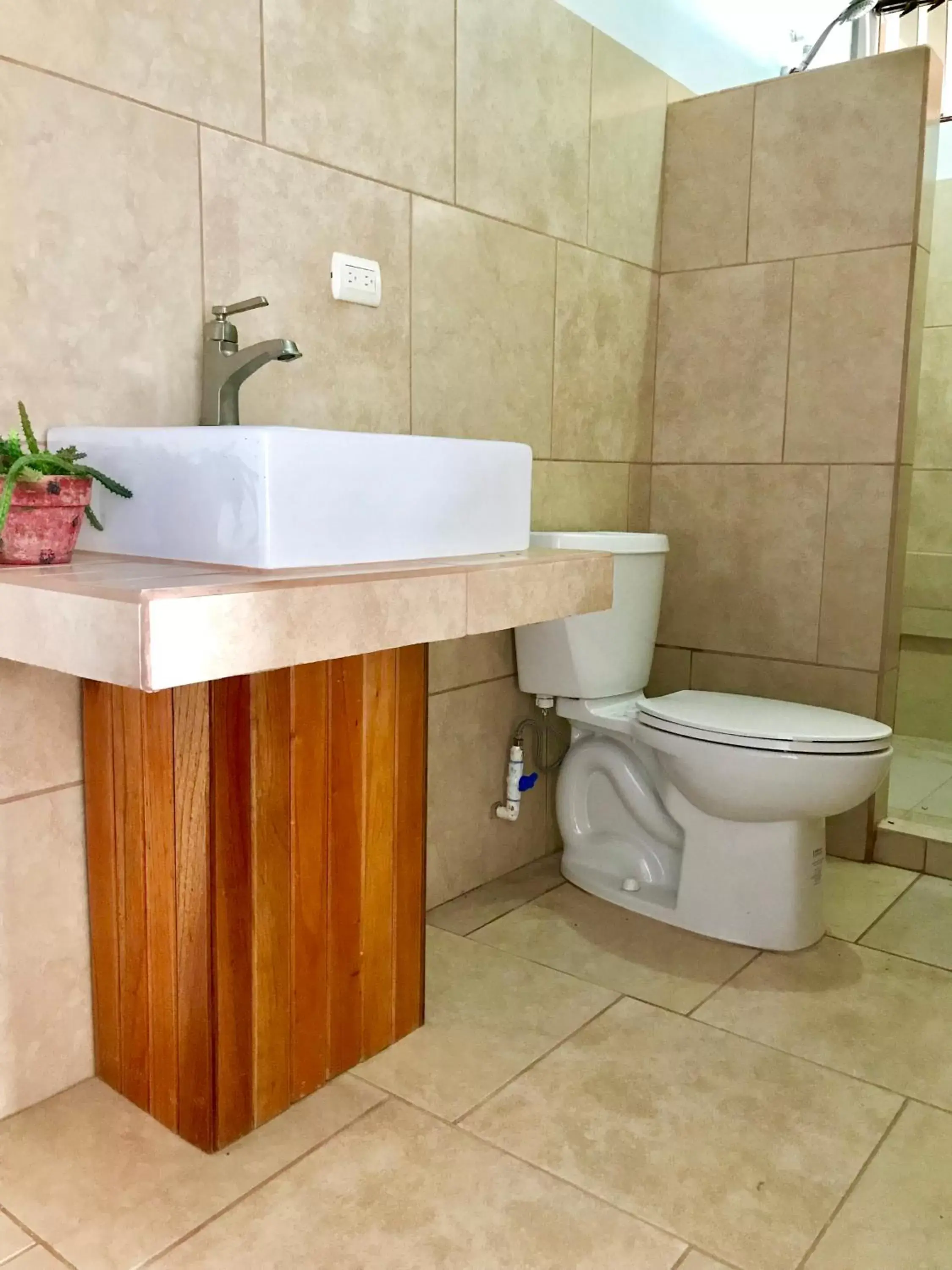 Bathroom in Ladera Hotel
