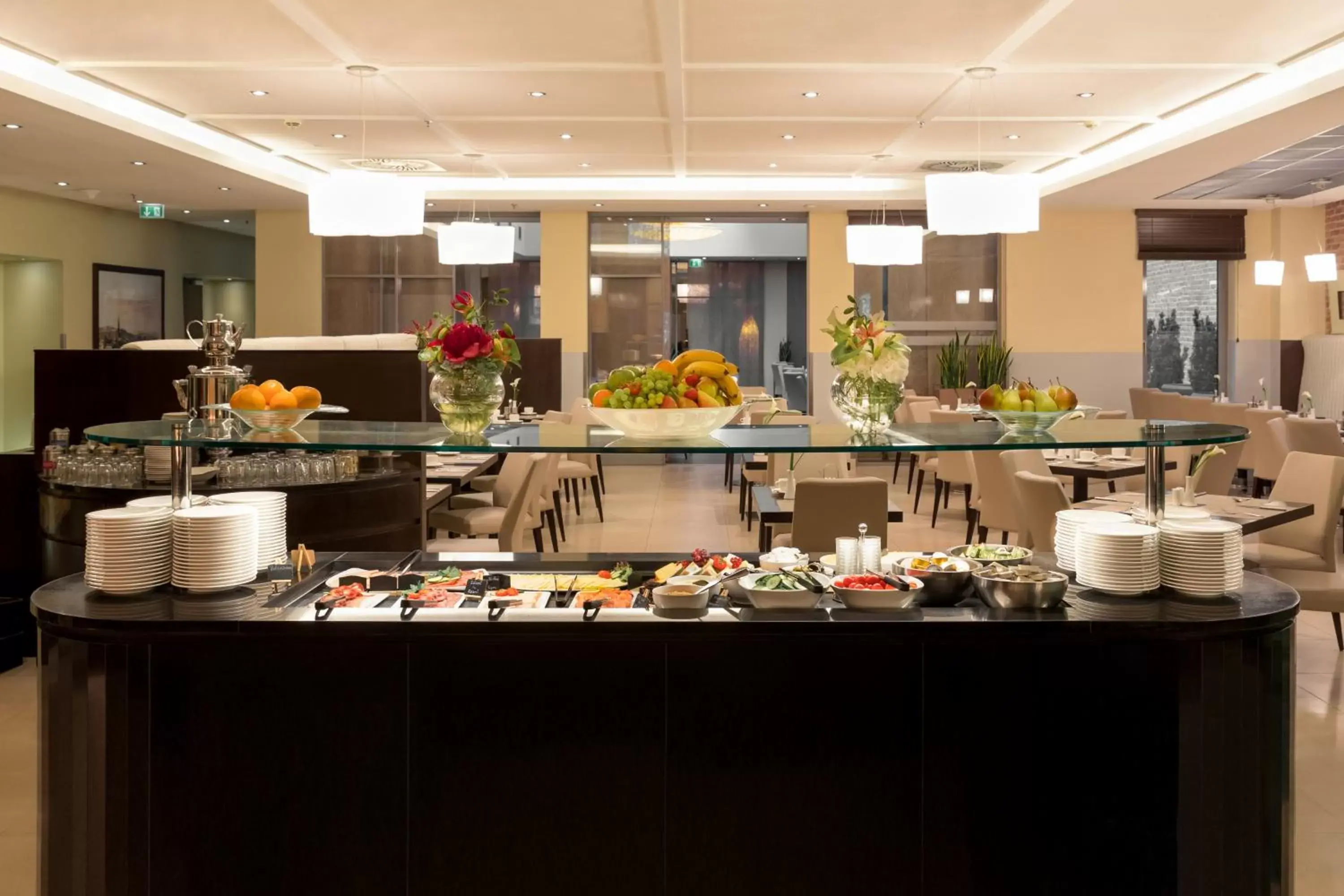 Buffet breakfast in Lindner Hotel Vienna Am Belvedere, part of JdV by Hyatt