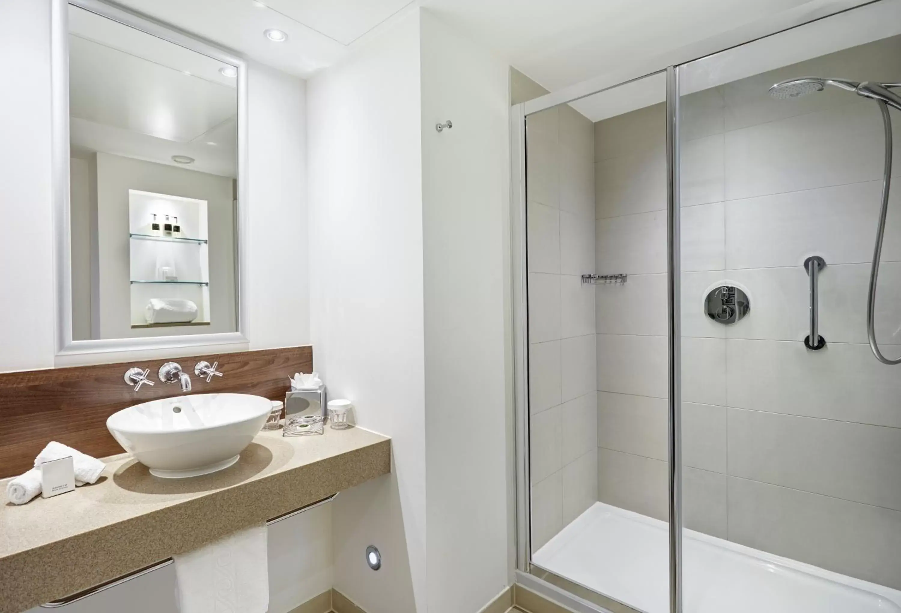 Shower, Bathroom in Staybridge Suites Newcastle, an IHG Hotel