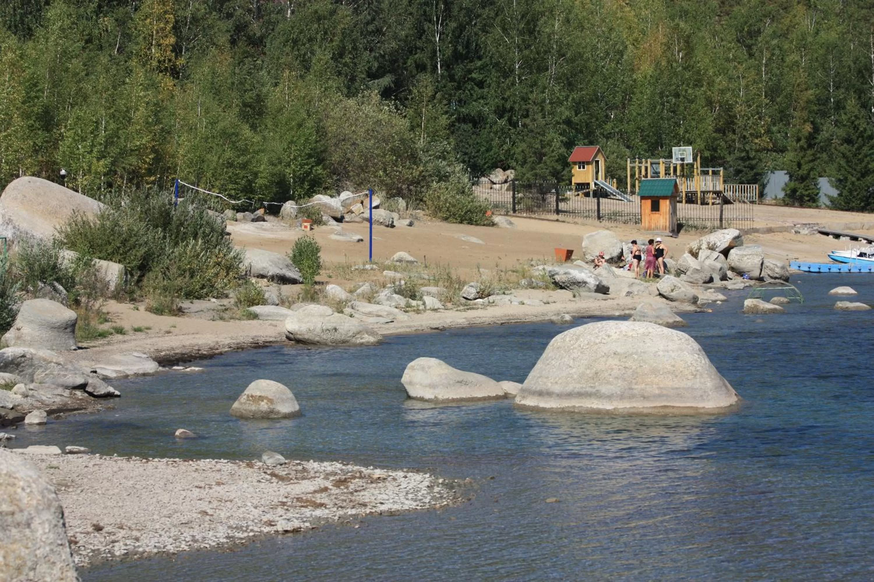 Beach in Park Hotel Kokshetau