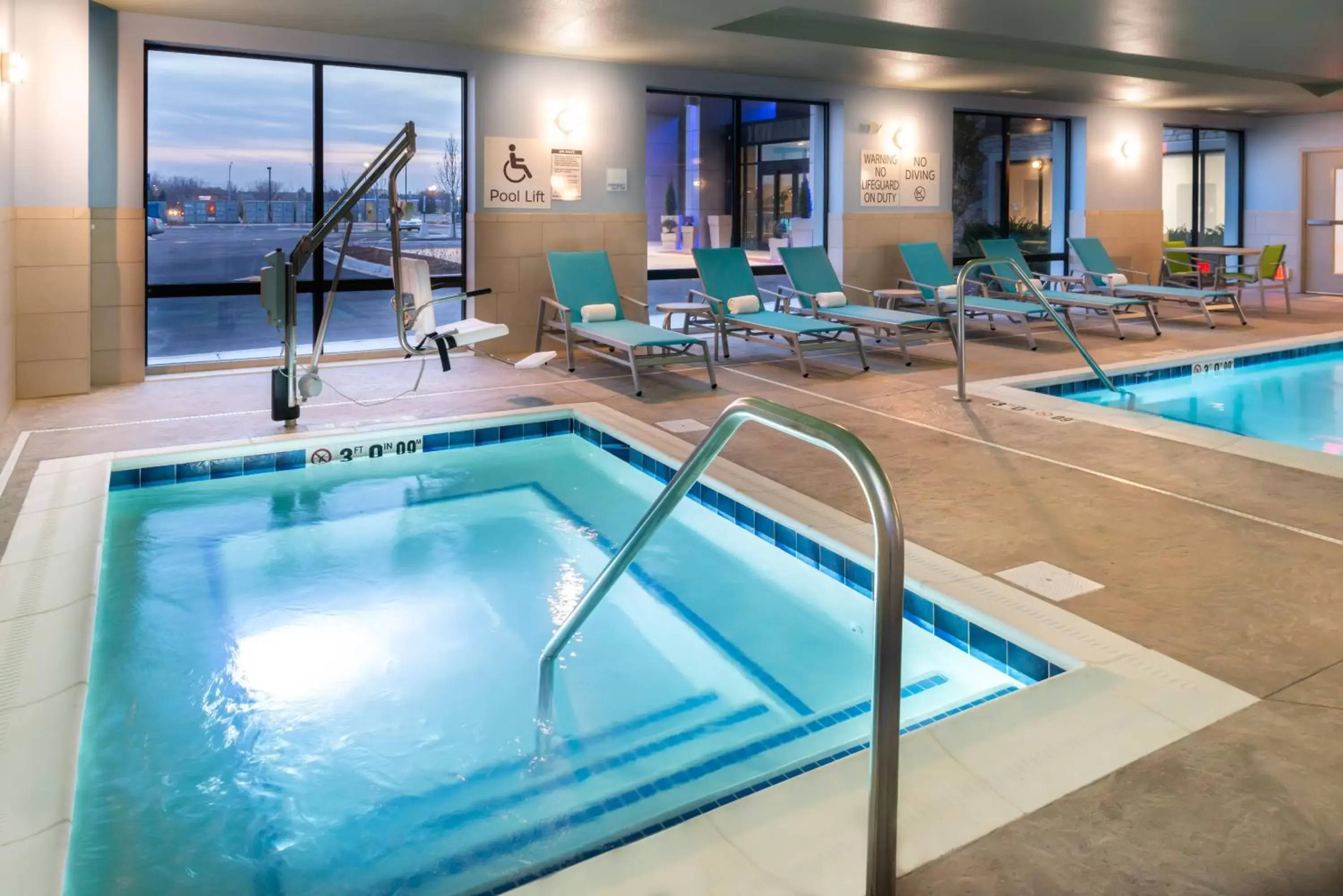 Swimming Pool in Holiday Inn Express & Suites - Romeoville - Joliet North, an IHG Hotel