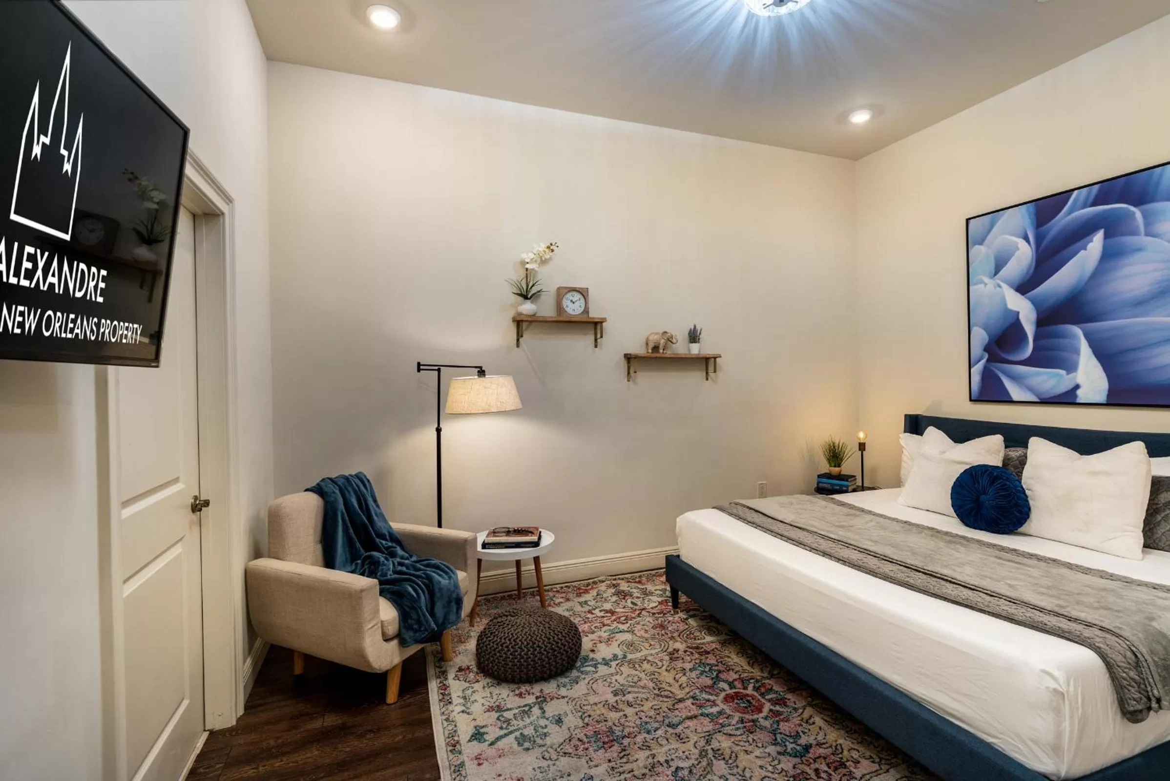 Bed in The Alexandre