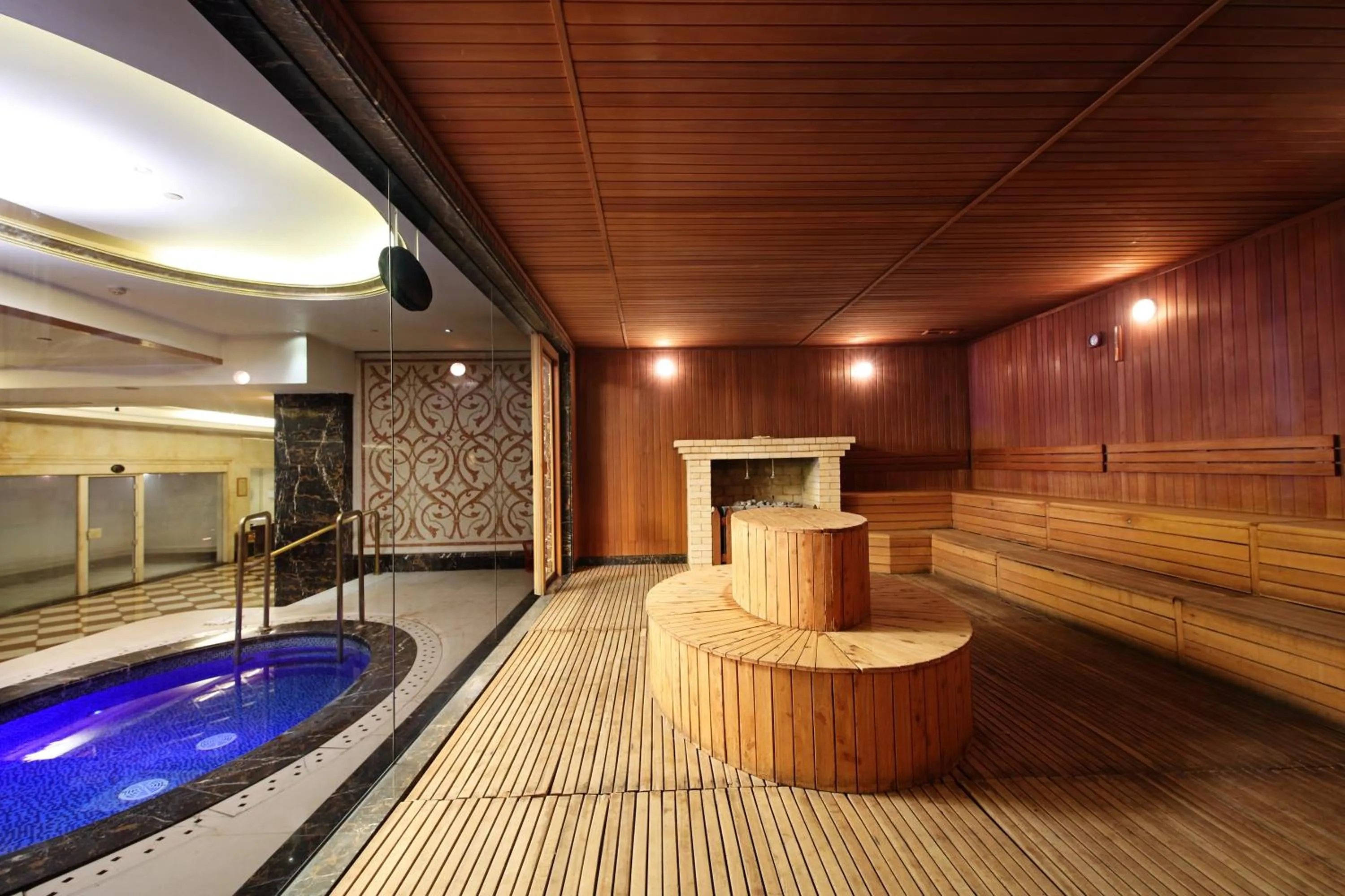 Sauna in Royal Mediterranean Hotel