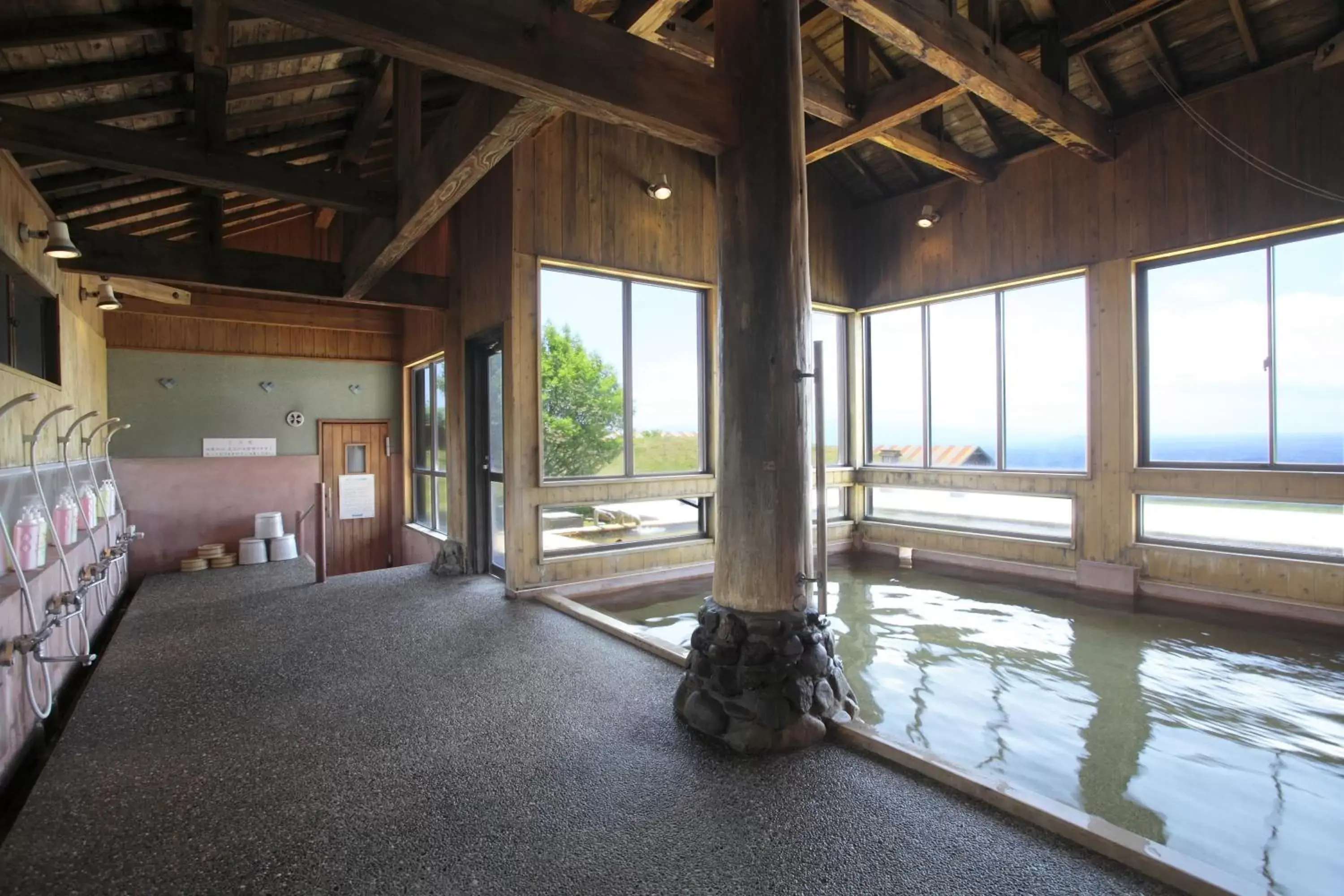 Hot Spring Bath in Kuju Kogen Cottage