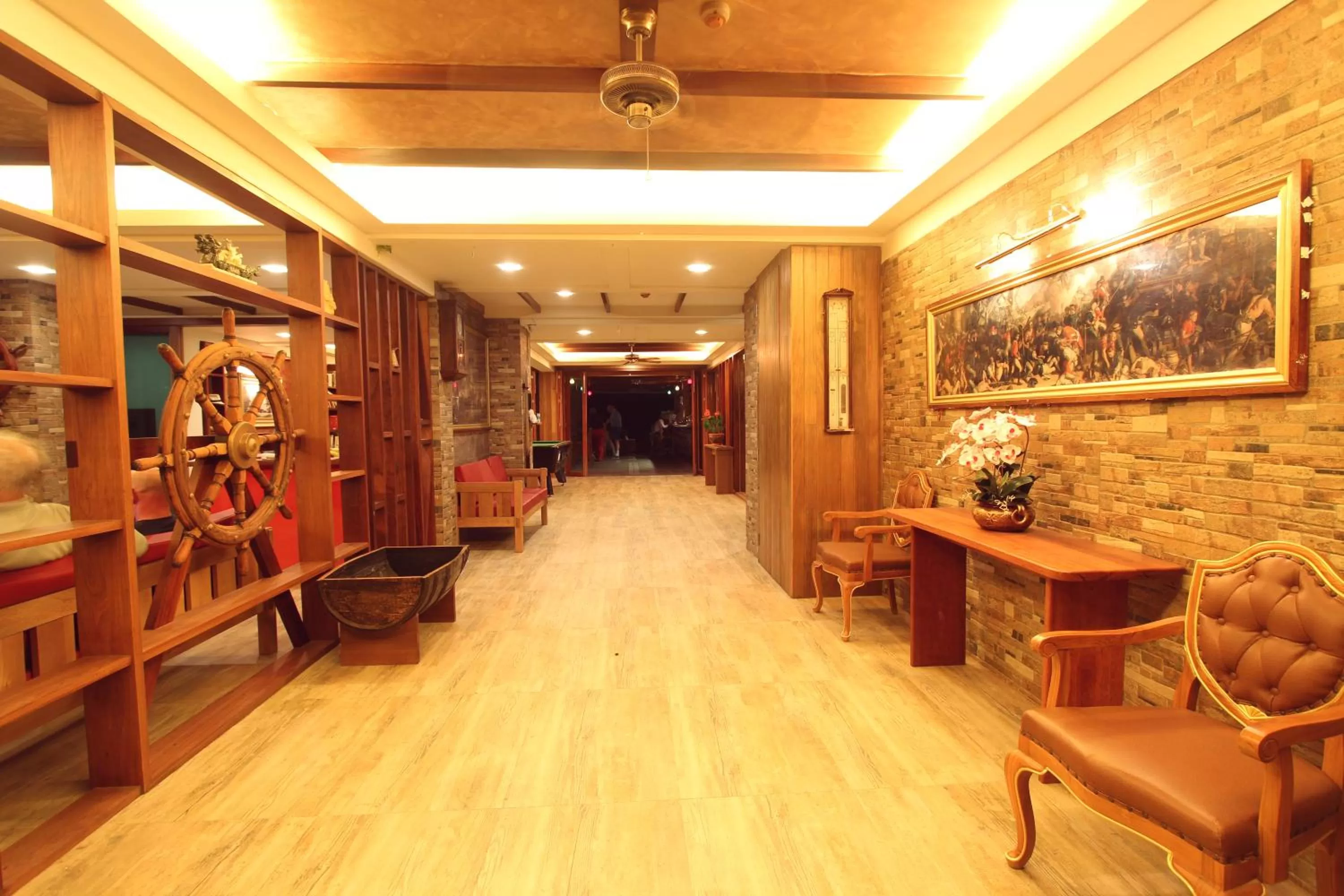 Lobby or reception in The Lord Nelson Hotel