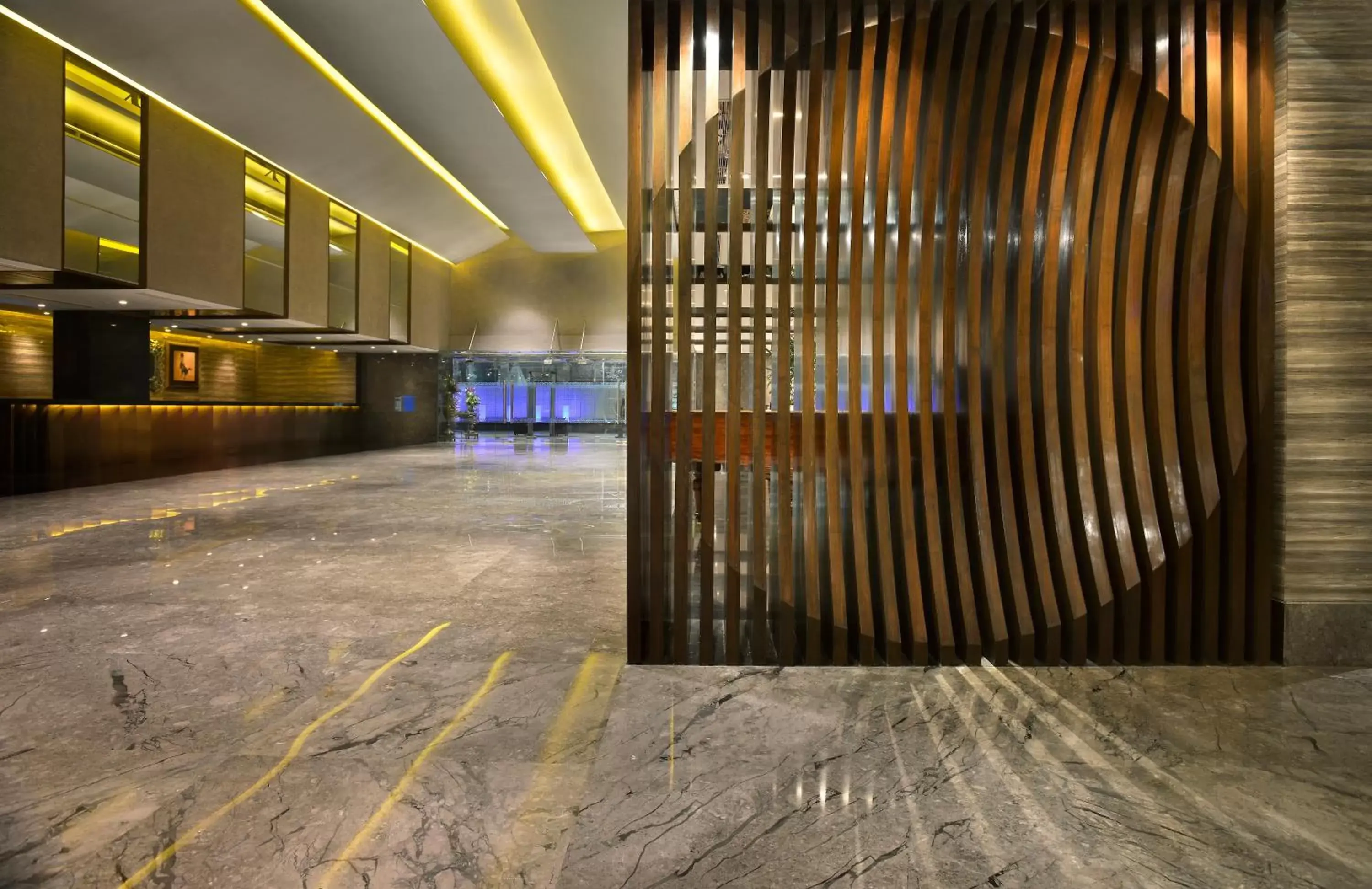 Lobby or reception in The Lalit Great Eastern Kolkata