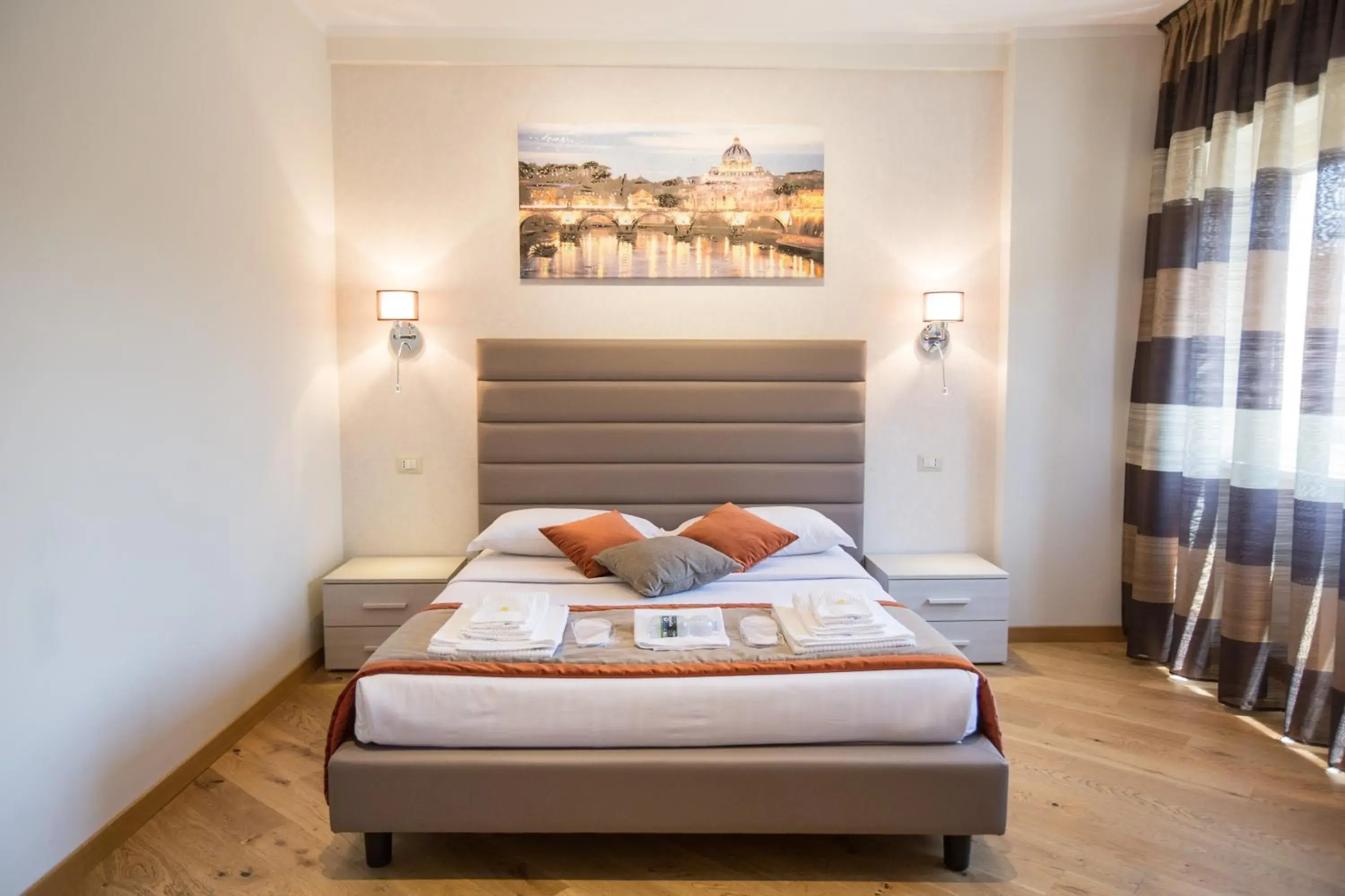 Bedroom, Bed in Vatican City Relais