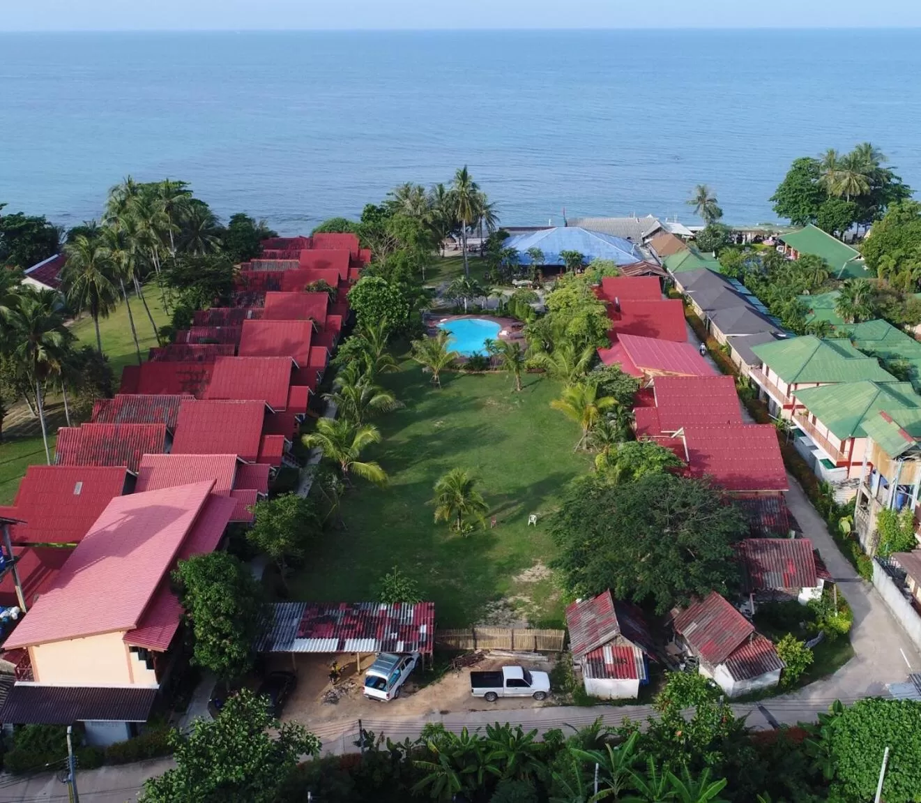 Bird's eye view in Lanta Emerald Bungalow