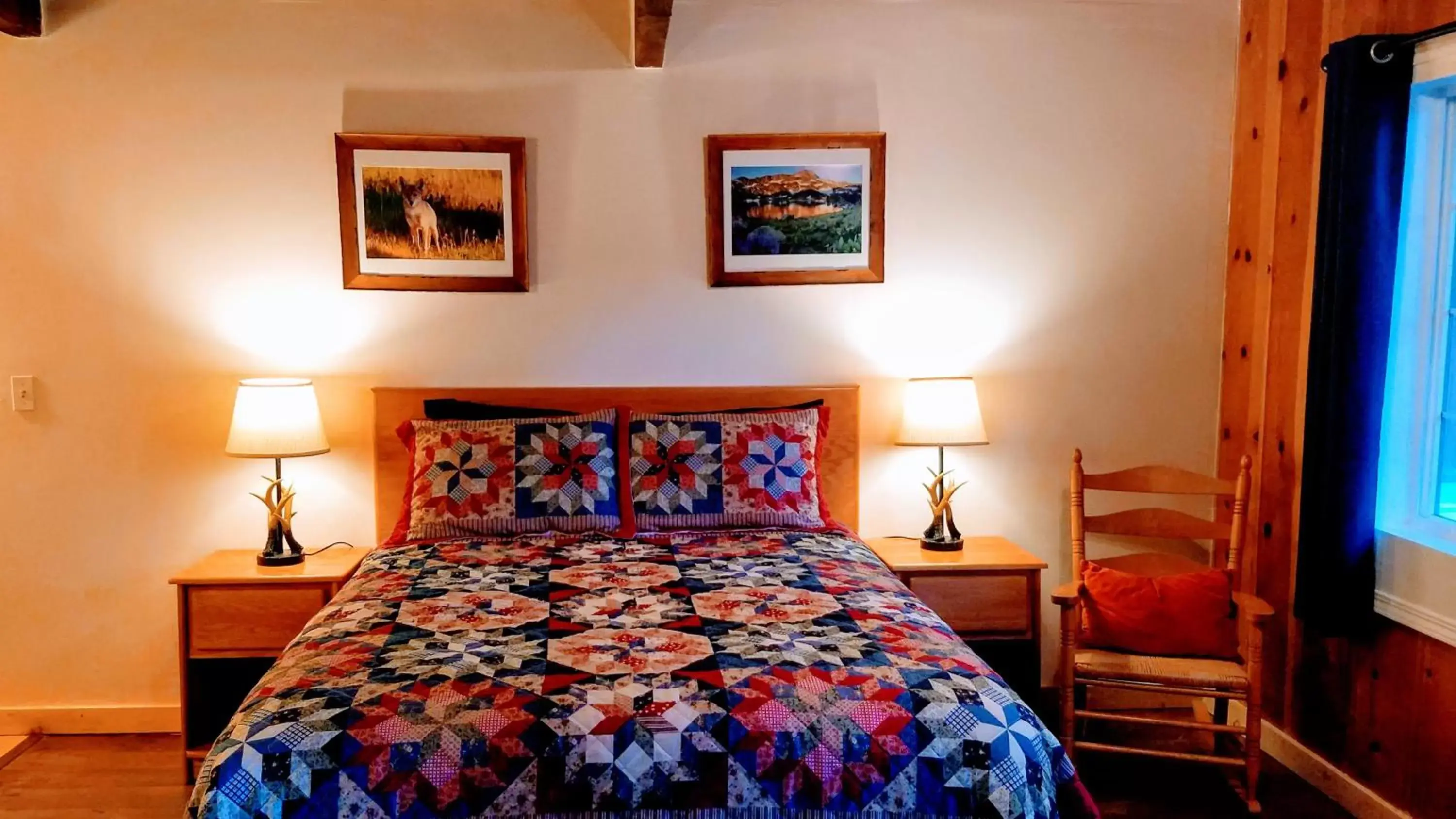 Bed in The Washoe Lodge