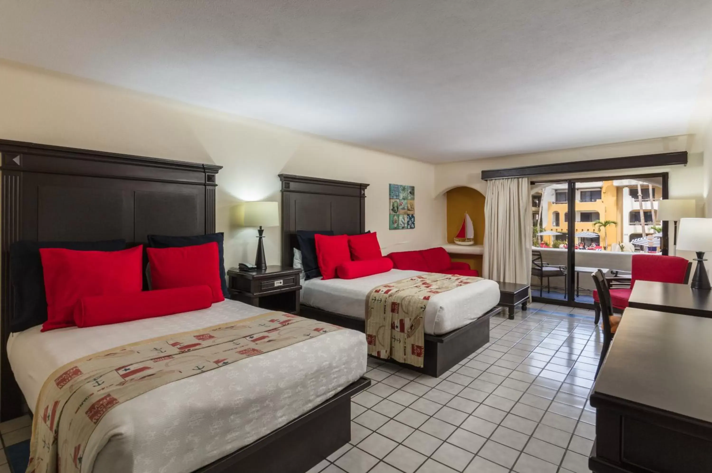 Bed in Marina Fiesta Resort & Spa, A La Carte All Inclusive Optional