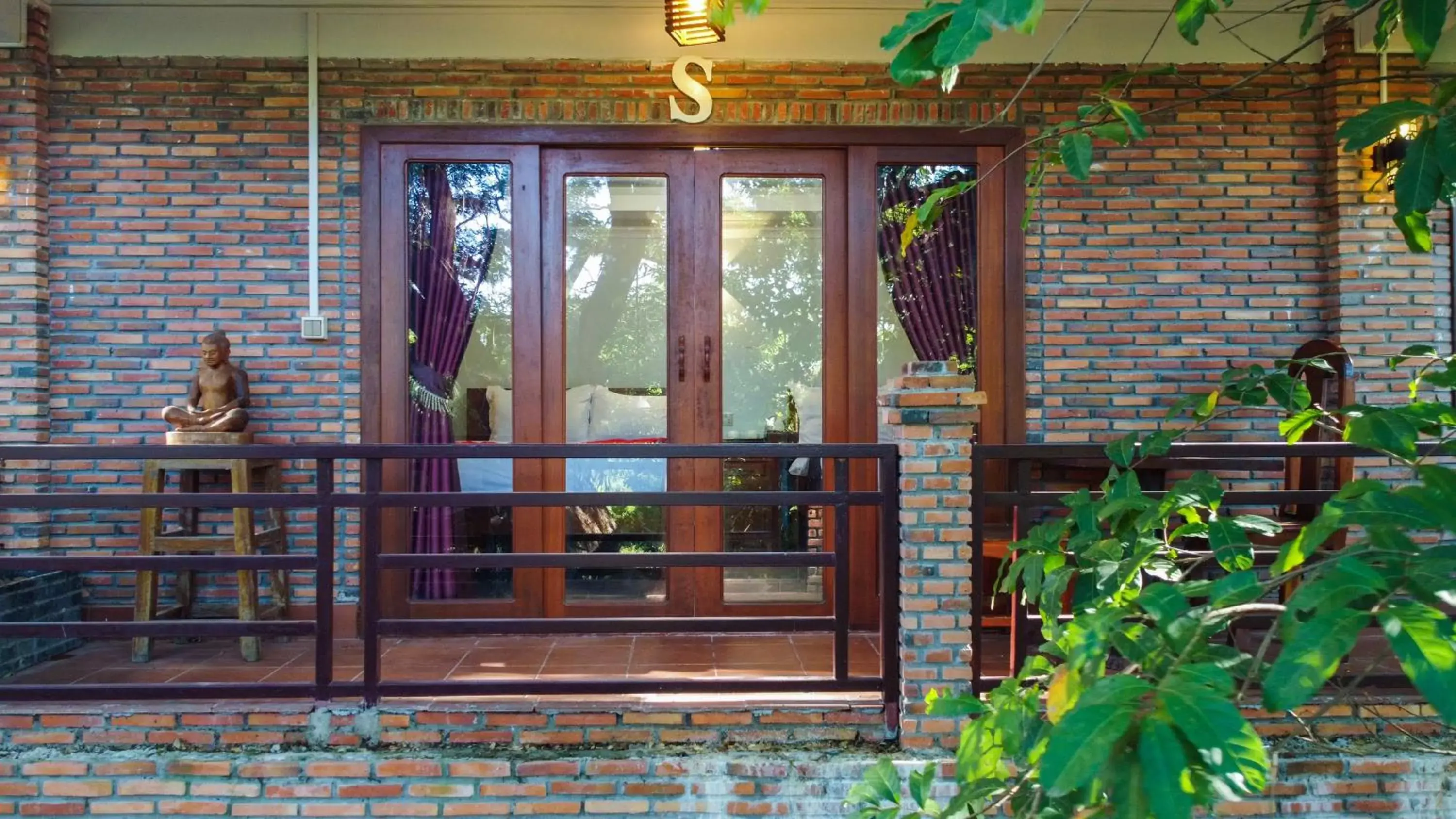 Garden in Bamboo Bungalow