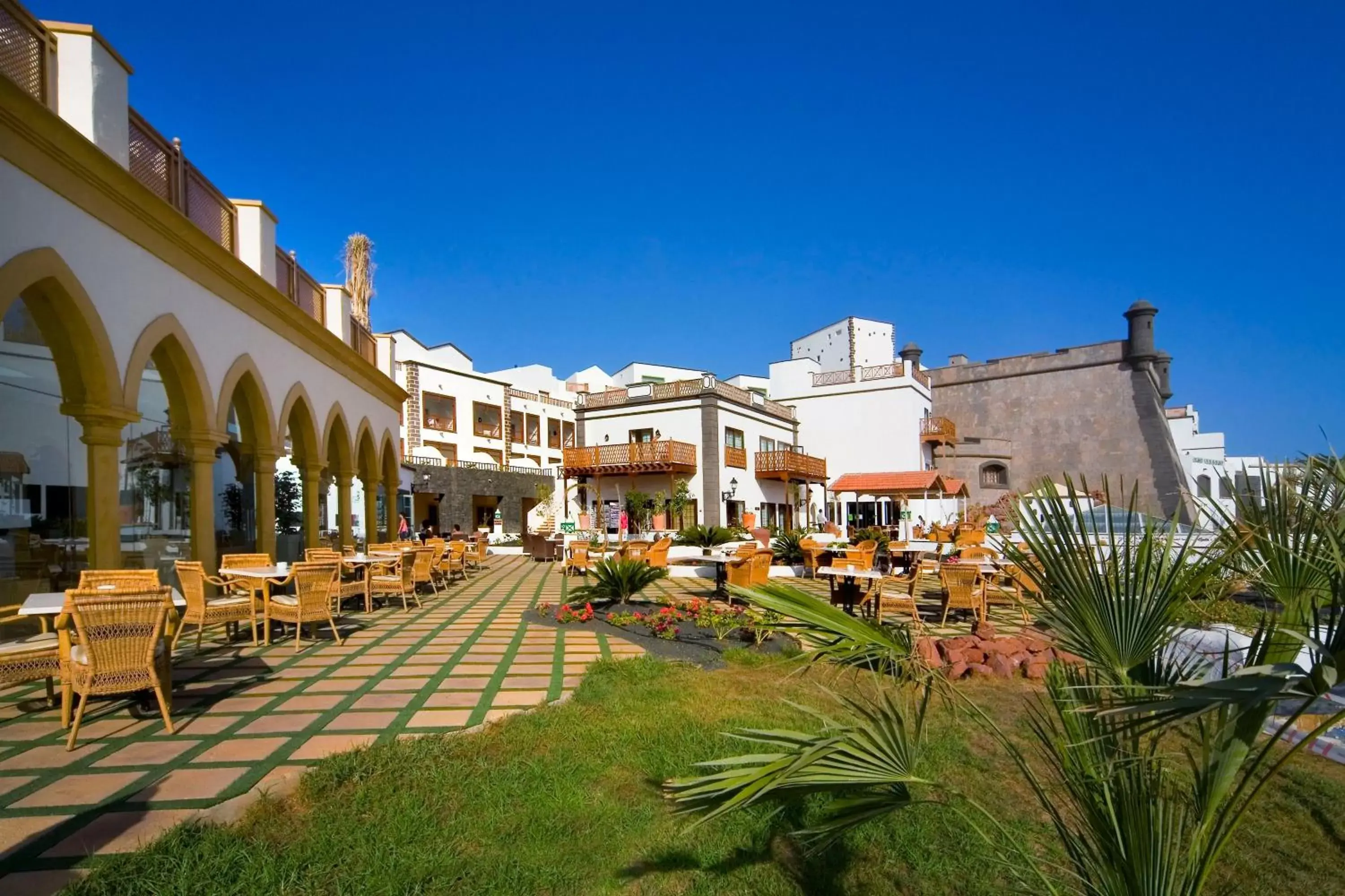 Facade/entrance in Gran Castillo Tagoro Family & Fun Playa Blanca Facade/entrance in Gran Castillo Tagoro Family & Fun Playa Blanca