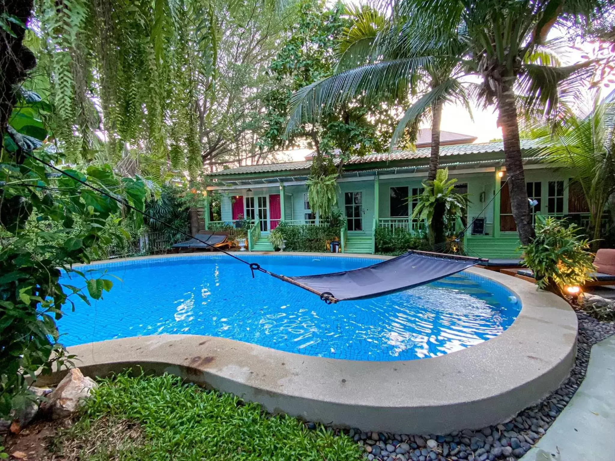 Garden, Swimming Pool in Green Gallery Beach Boutique Hotel