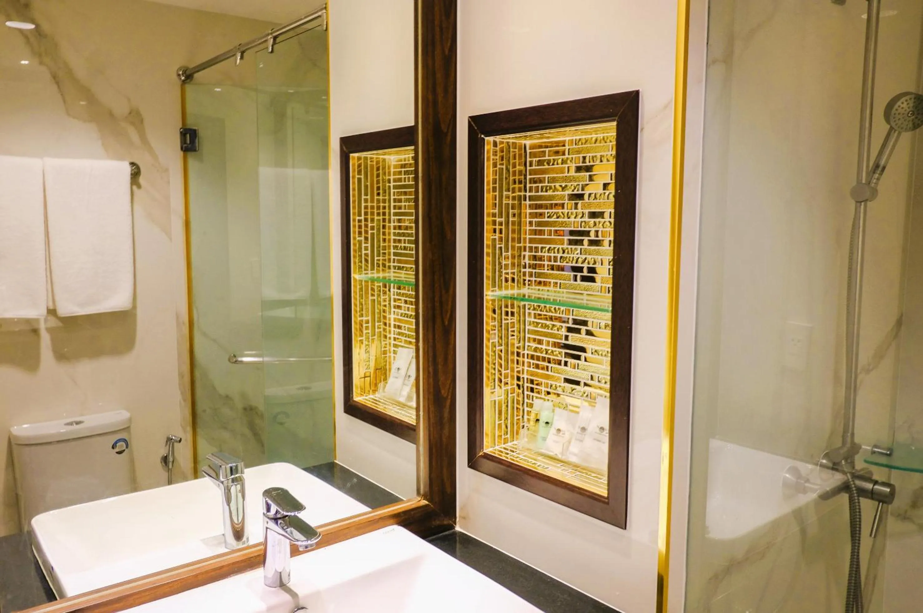 Shower in Nova Platinum Hotel