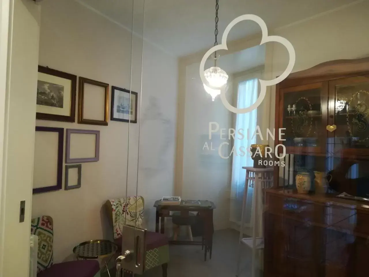 Living room in Persiane al Cassaro
