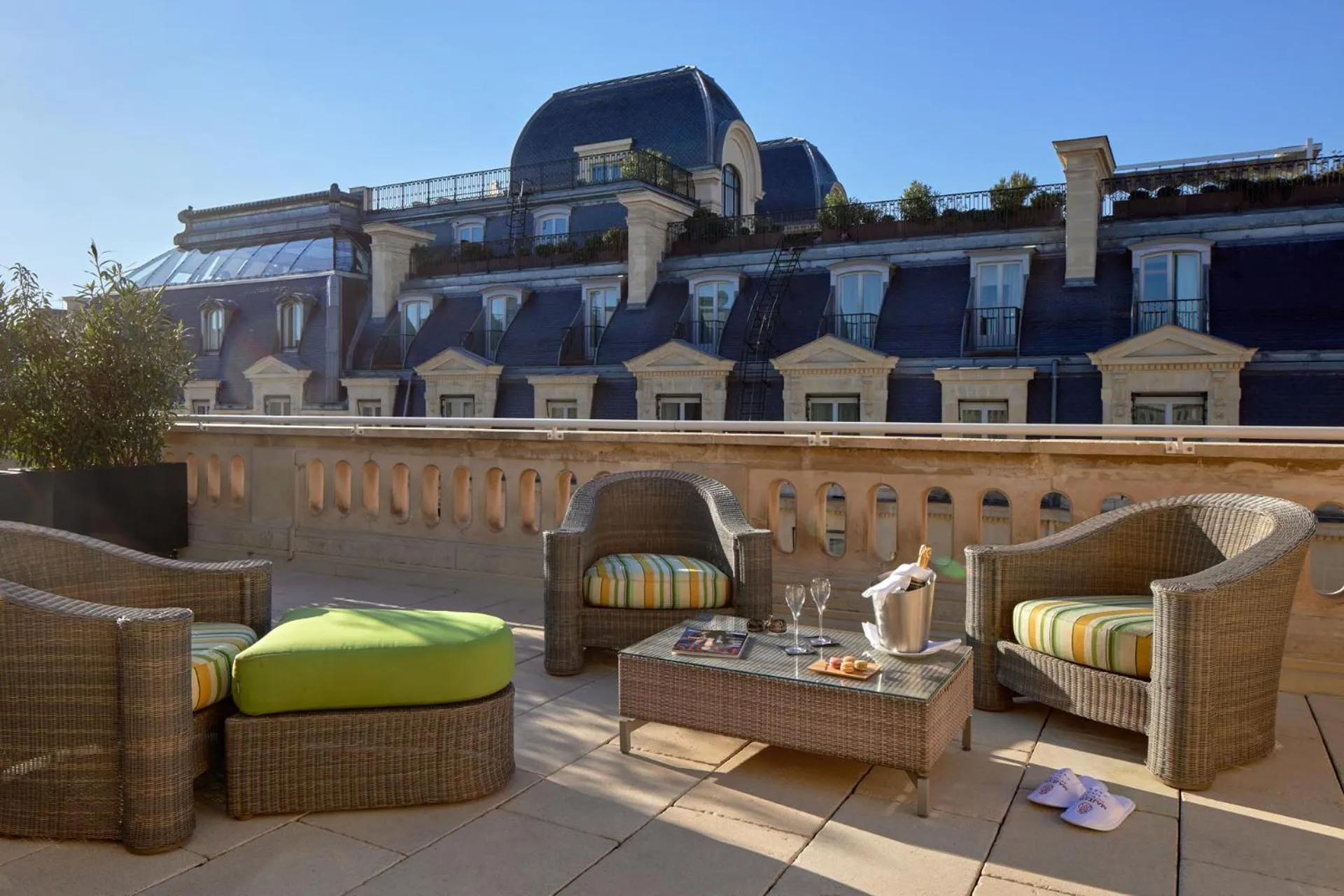 Balcony/Terrace in Majestic Hotel Spa - Champs Elysées