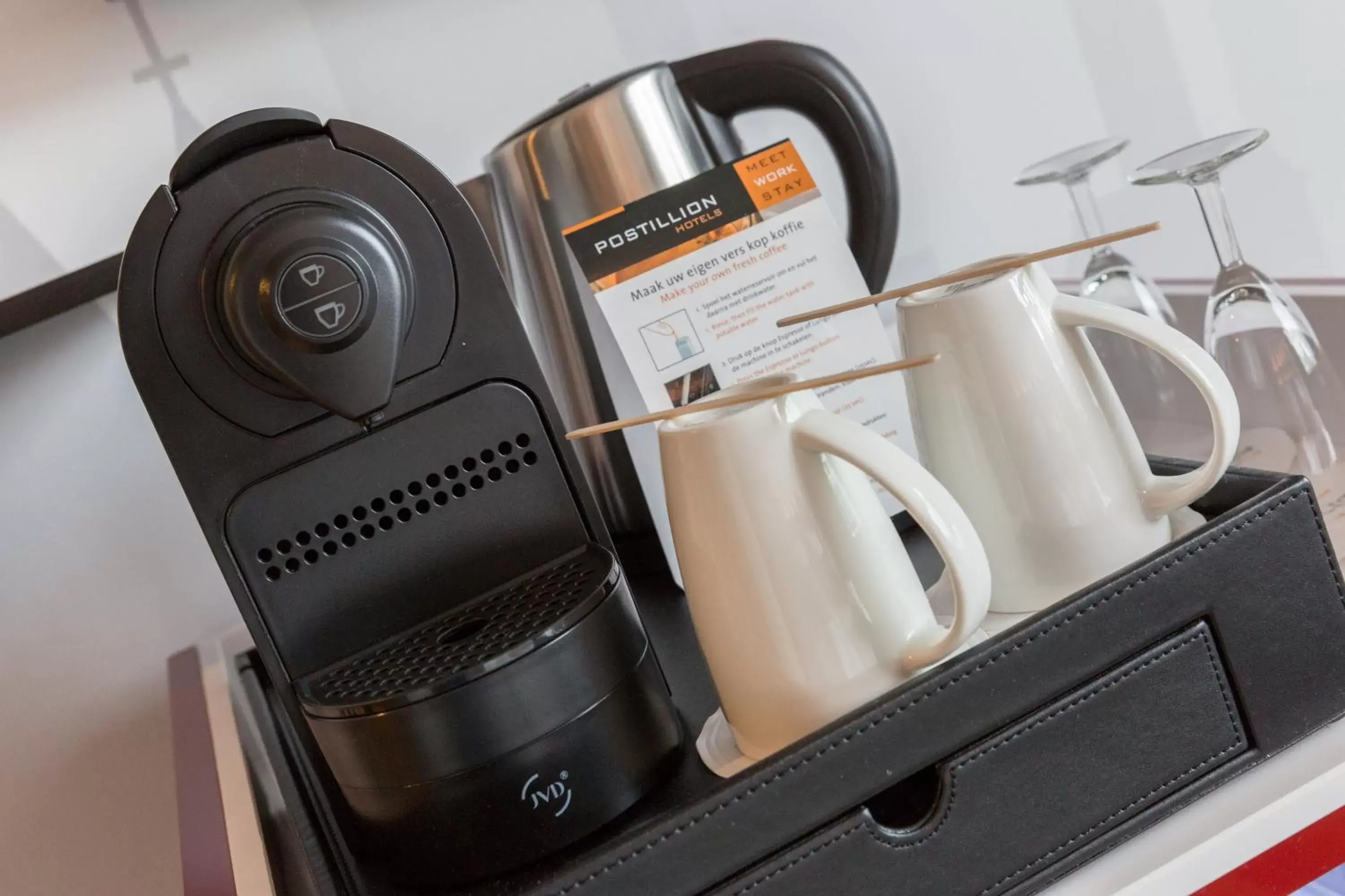 Coffee/tea facilities in Postillion Hotel WTC Rotterdam