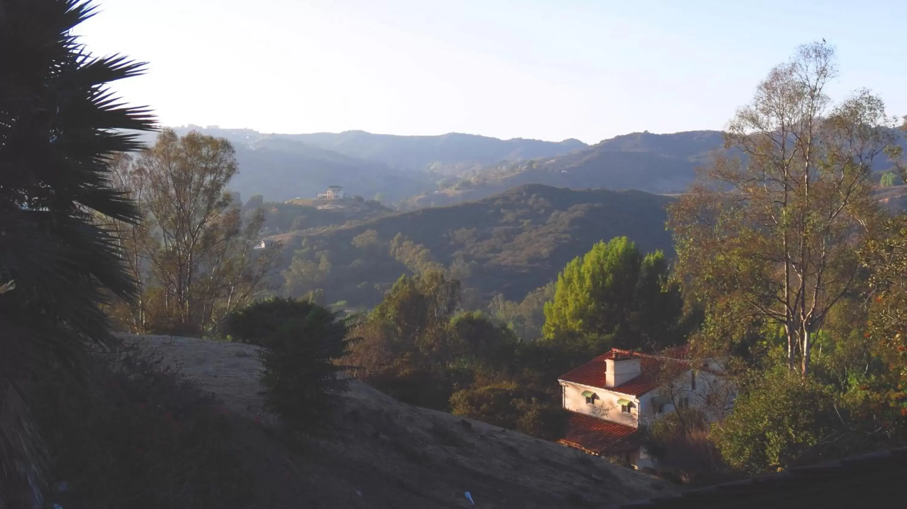 View (from property/room), Mountain View in Topanga Canyon Inn Bed and Breakfast