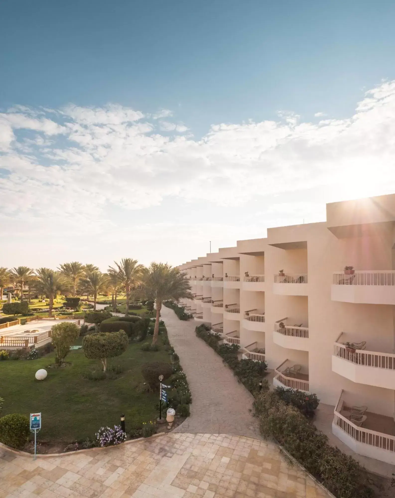 Property building in Hurghada Long Beach Resort