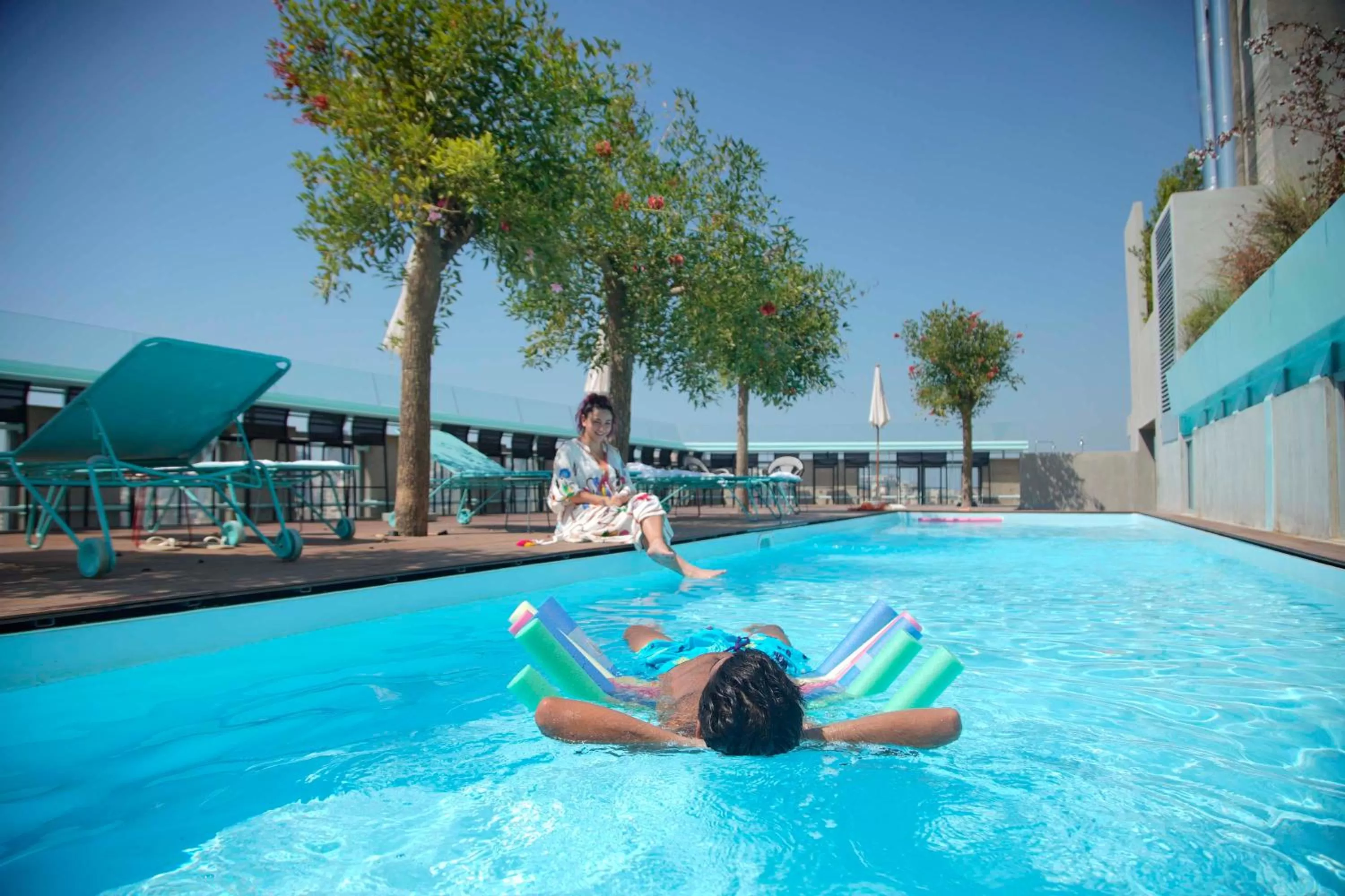 Swimming pool in Bossa Nova Beirut Hotel