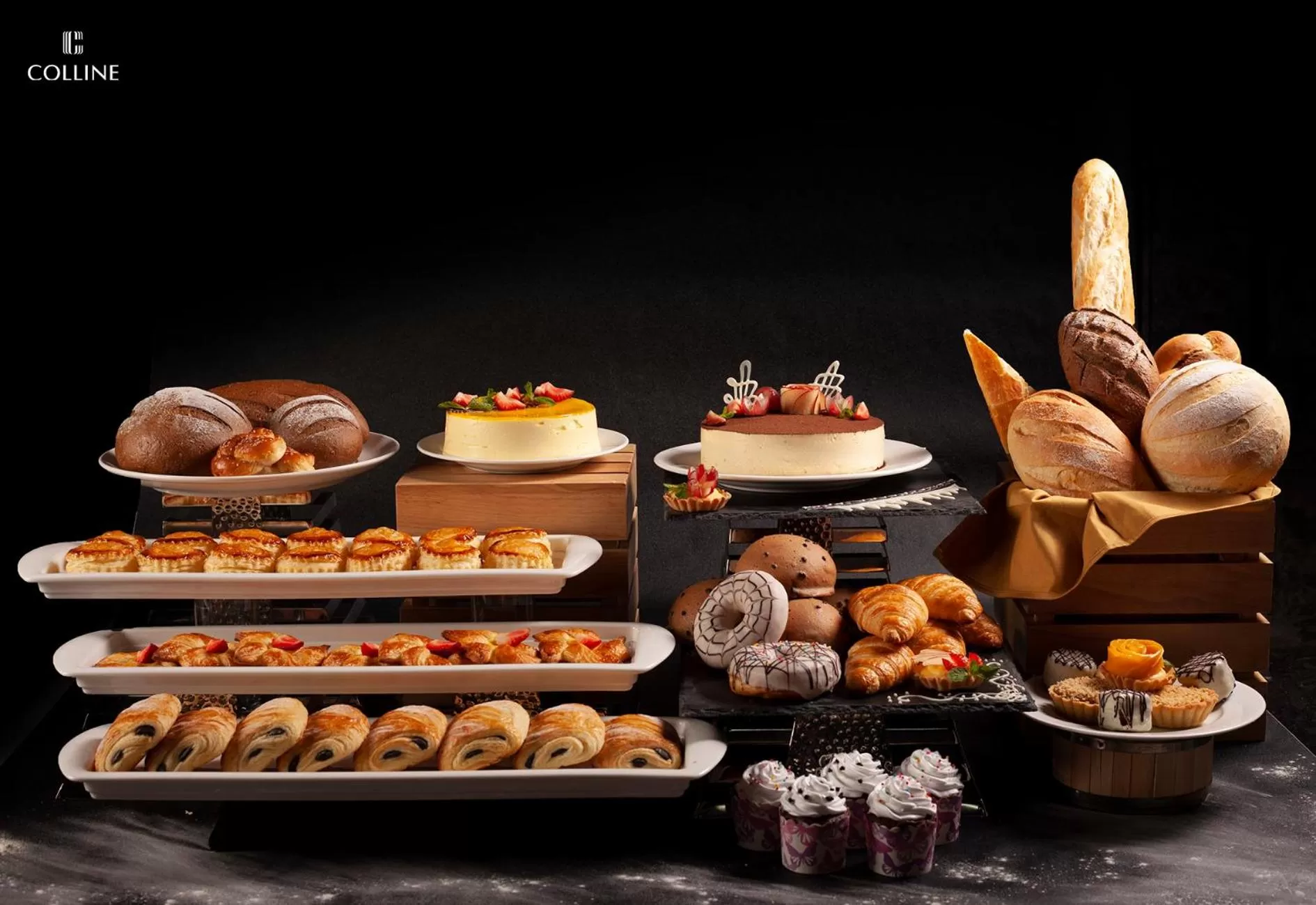 Buffet breakfast in Colline Dalat