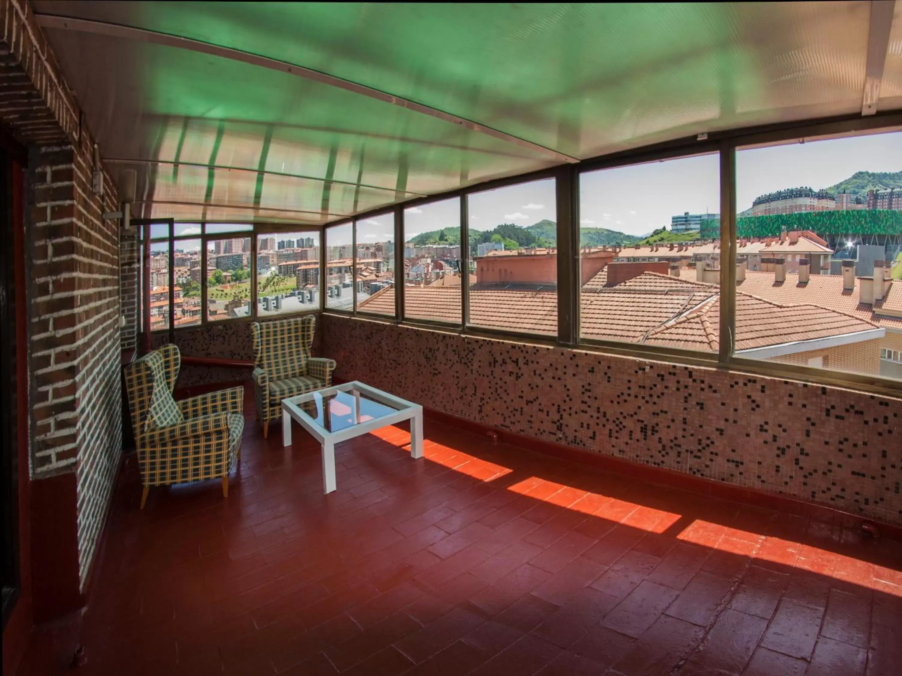 Balcony/Terrace in Hotel Bilbi