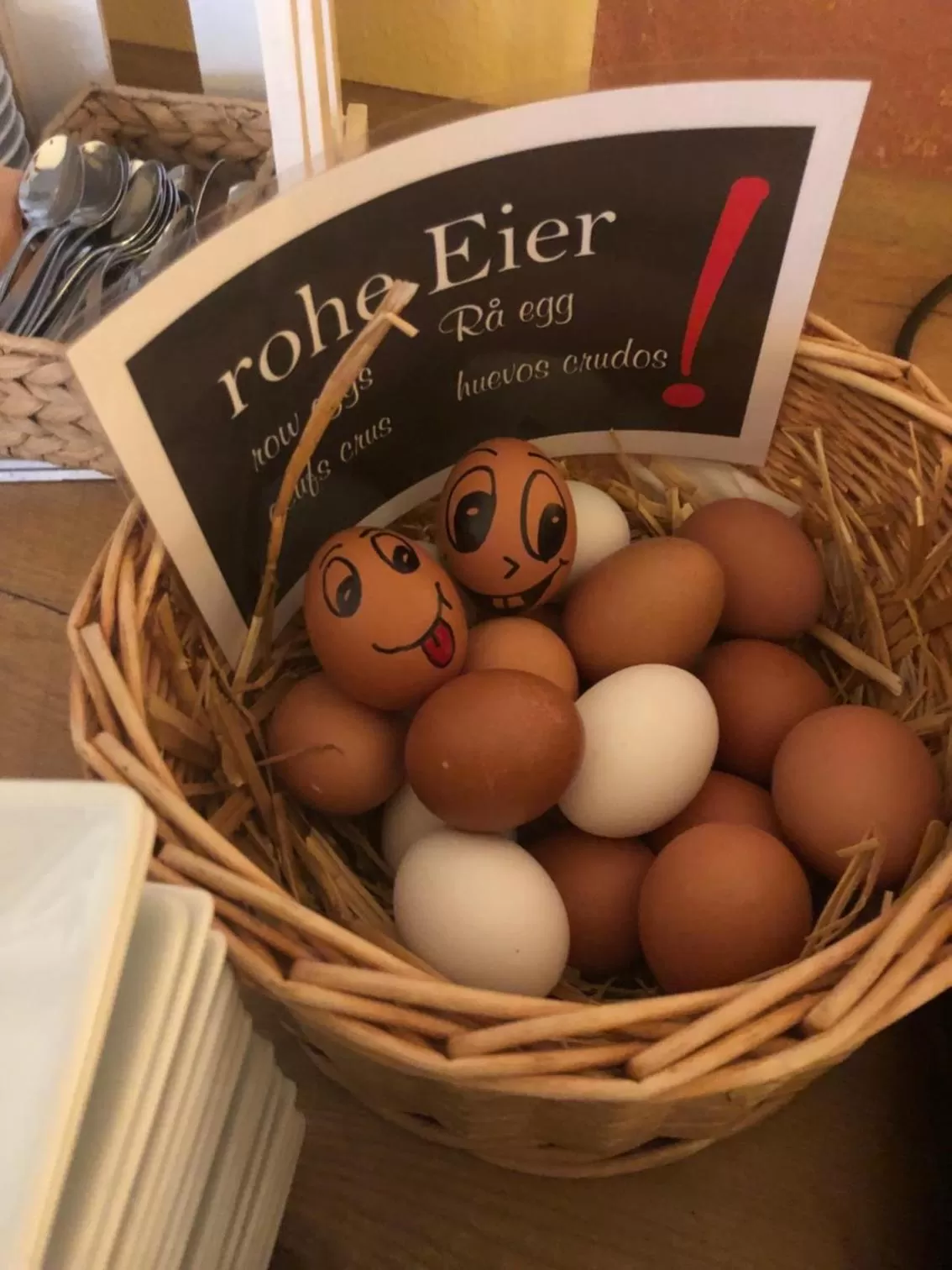 Breakfast in Hotel Cafe Restaurant Loreleyblick