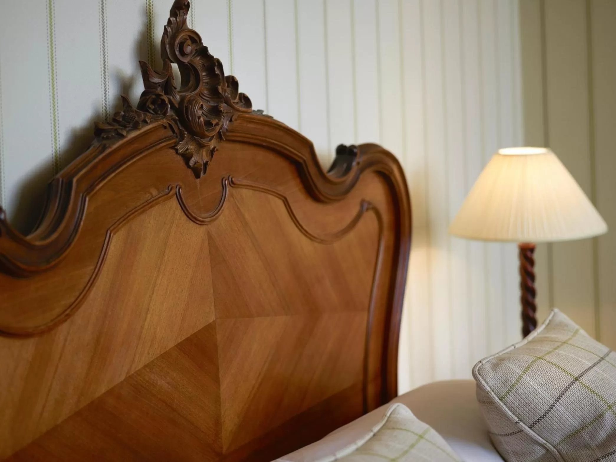 Decorative detail, Bed in Hapimag Resort Edinburgh