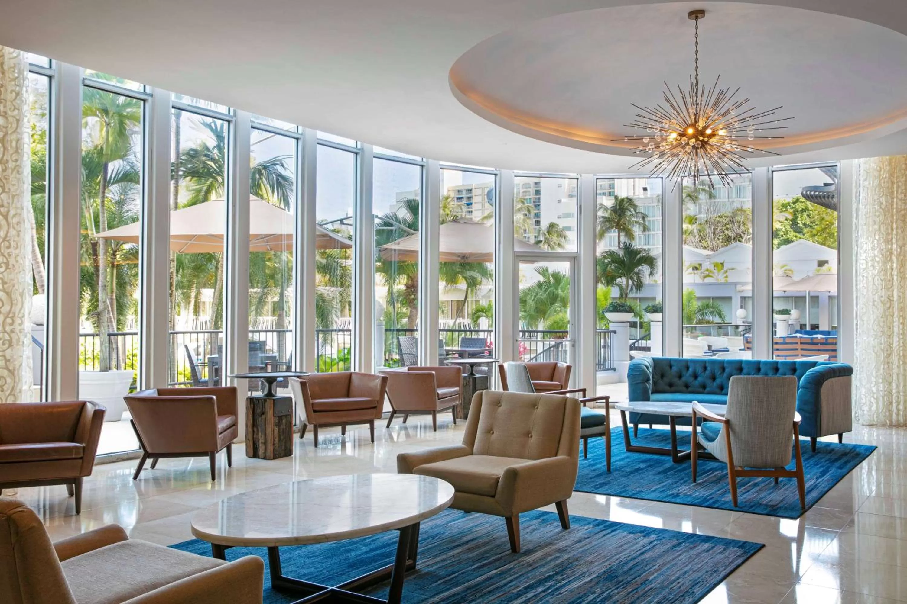 Lobby or reception in The Royal Sonesta San Juan
