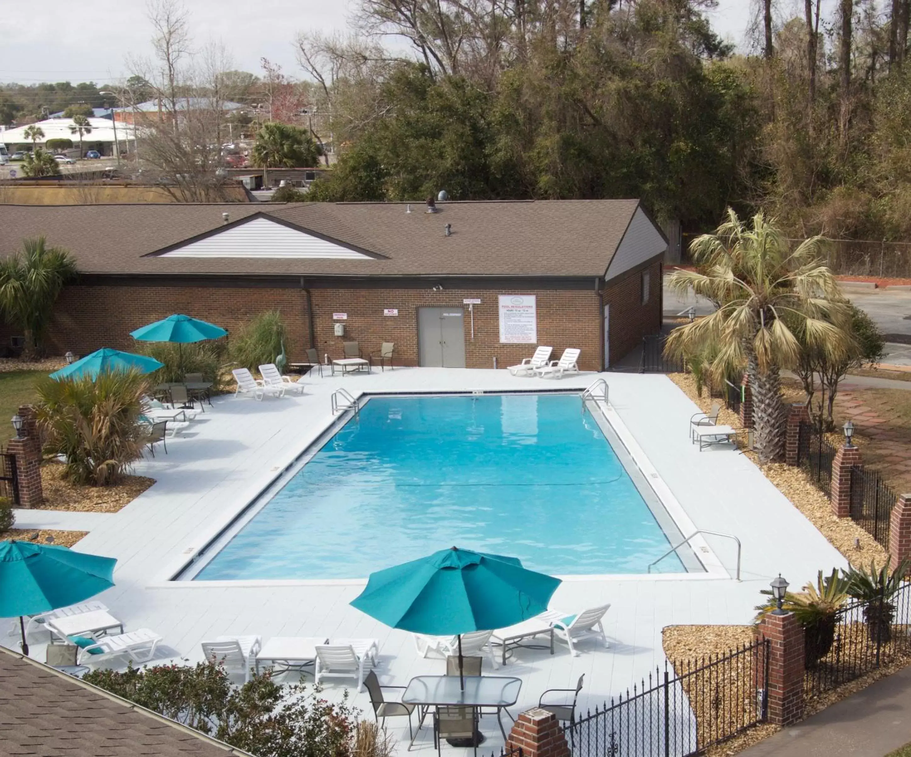 Swimming Pool in At Home Inn & Suites