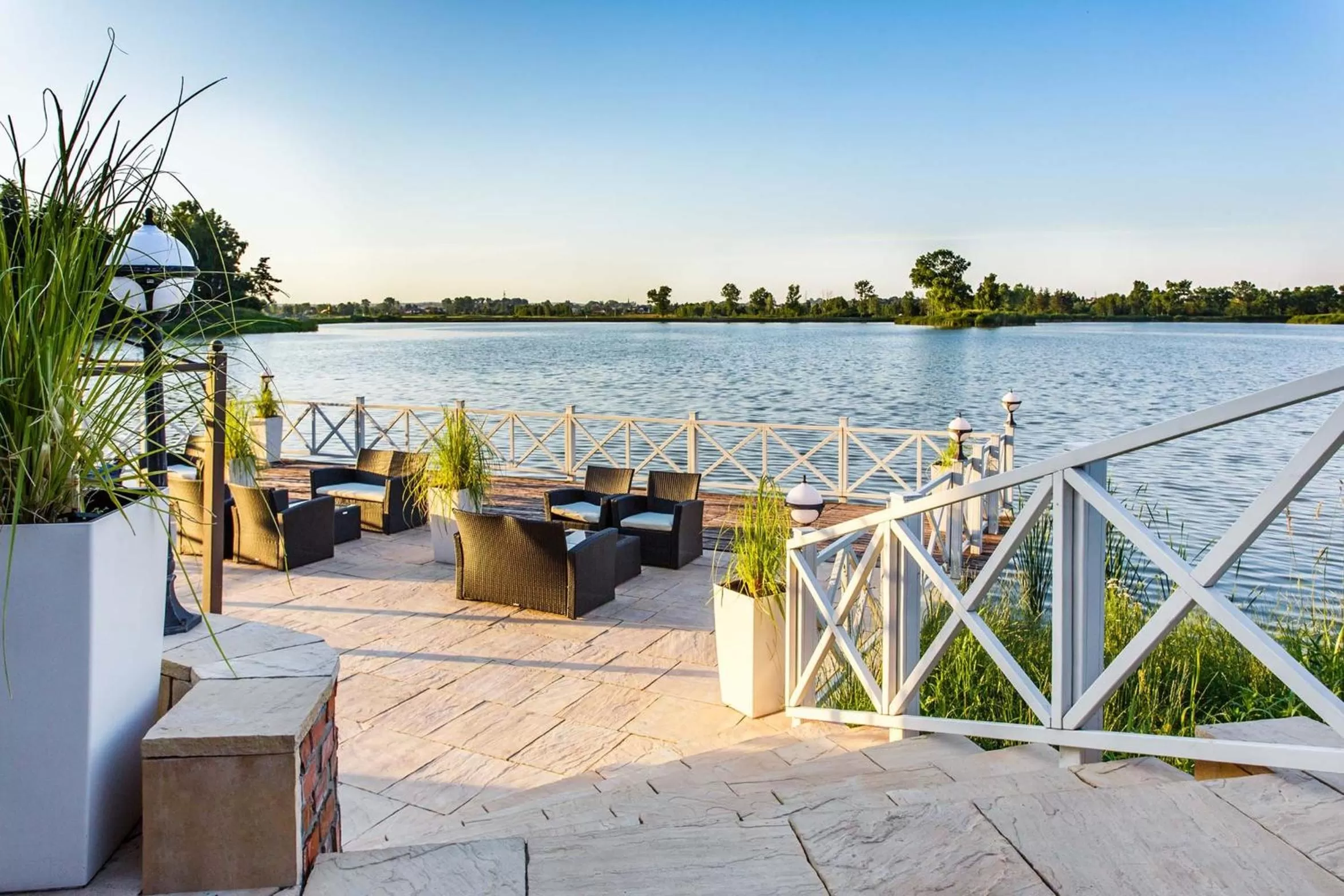 Balcony/Terrace in Hotel Duo Spa