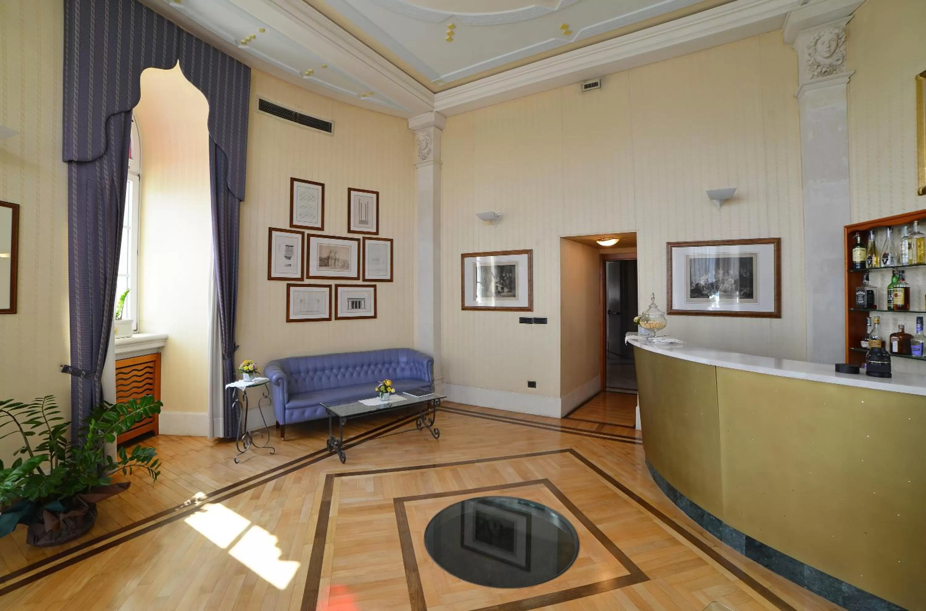 Lobby or reception in Grand Hotel Ortigia