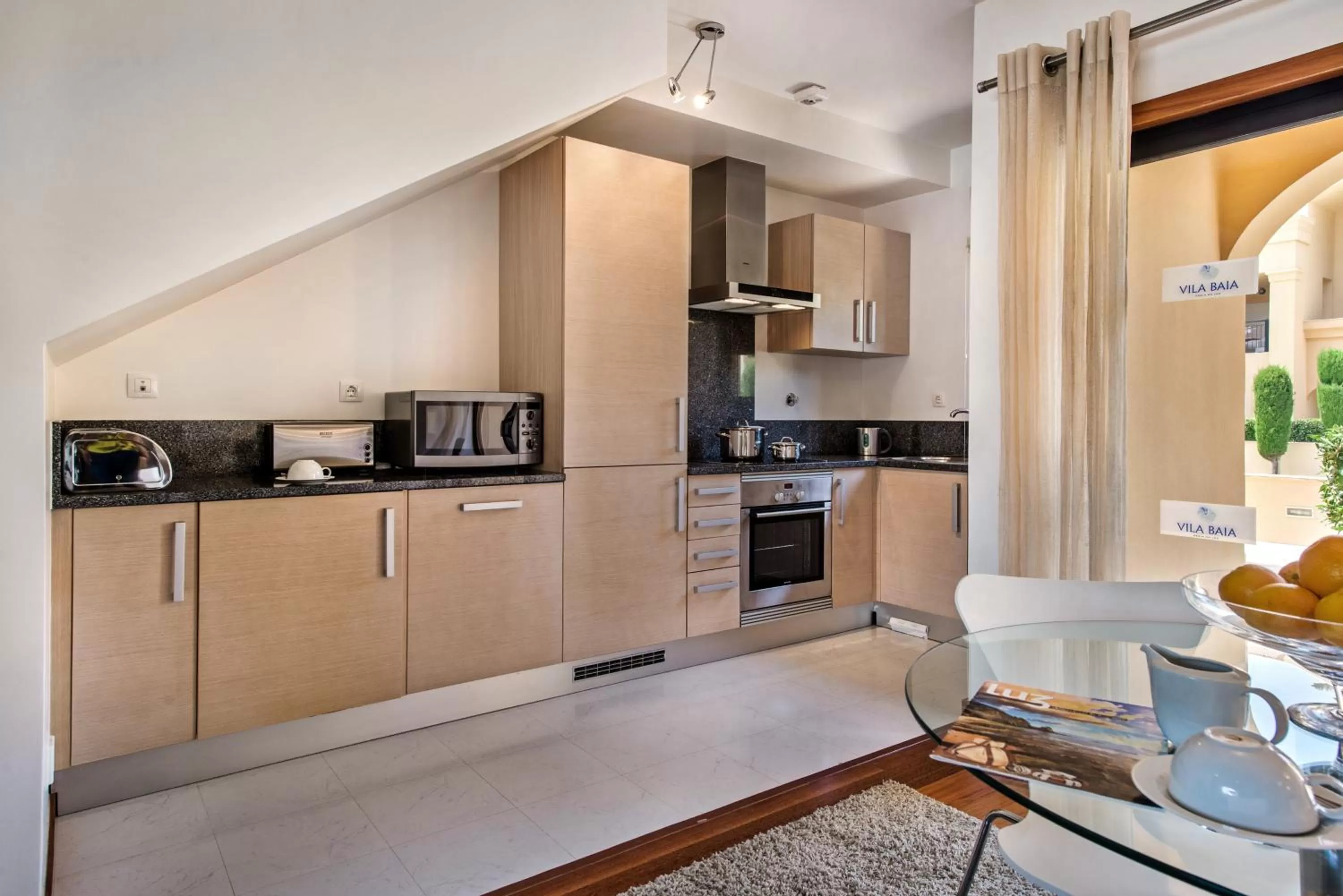 Kitchen or kitchenette in Baia da Luz Resort