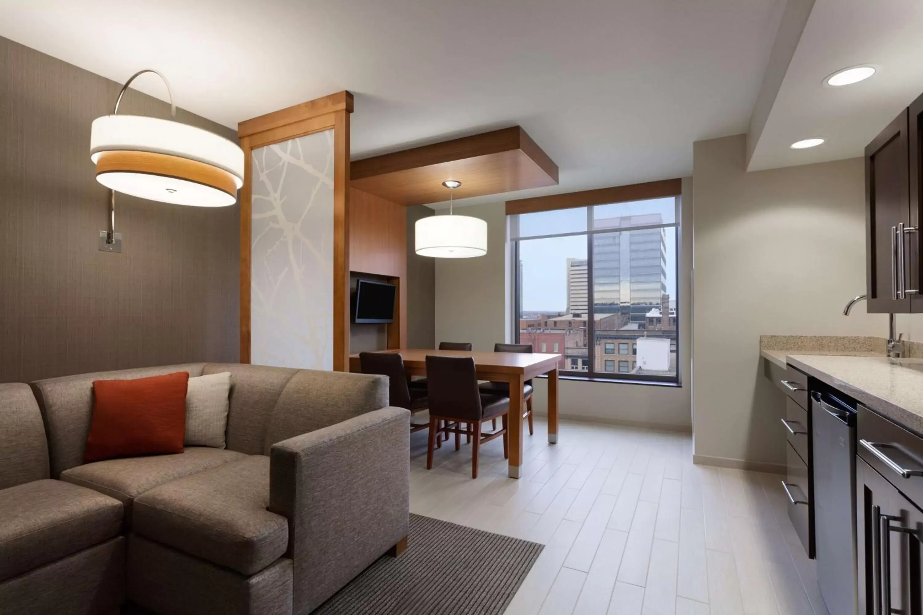 Photo of the whole room, Seating Area in Hyatt Place Omaha/Downtown-Old Market