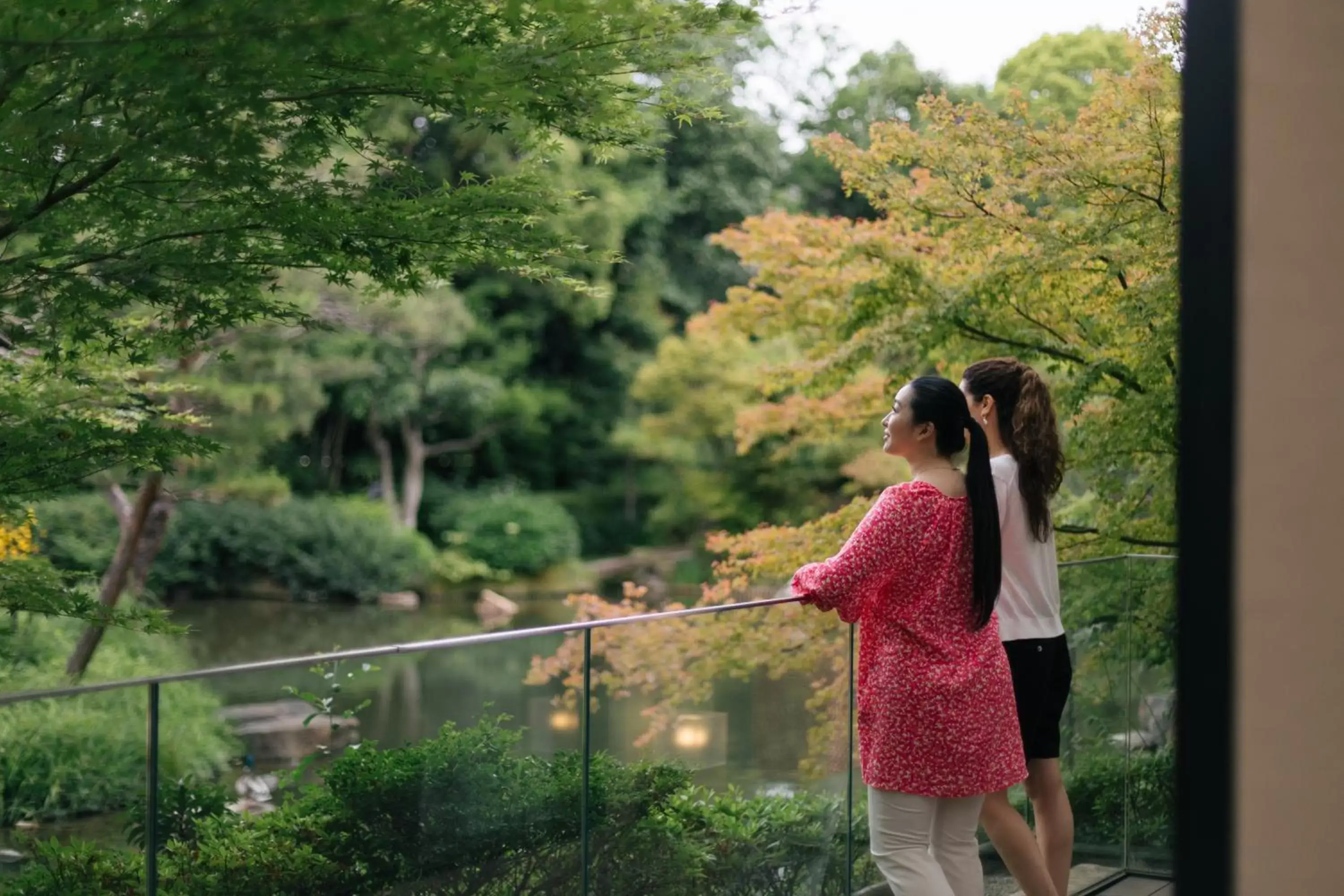 Balcony/Terrace in Four Seasons Hotel Kyoto