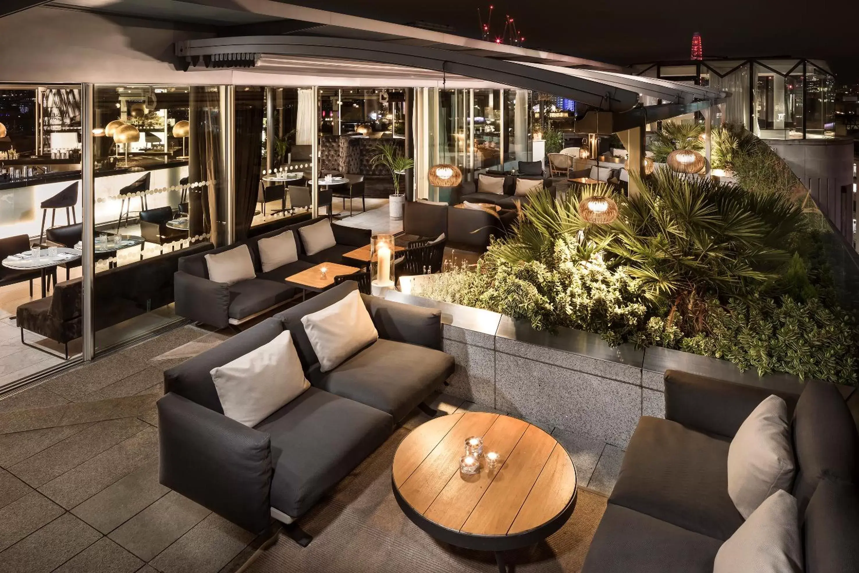 Lounge or bar in ME London by Melia