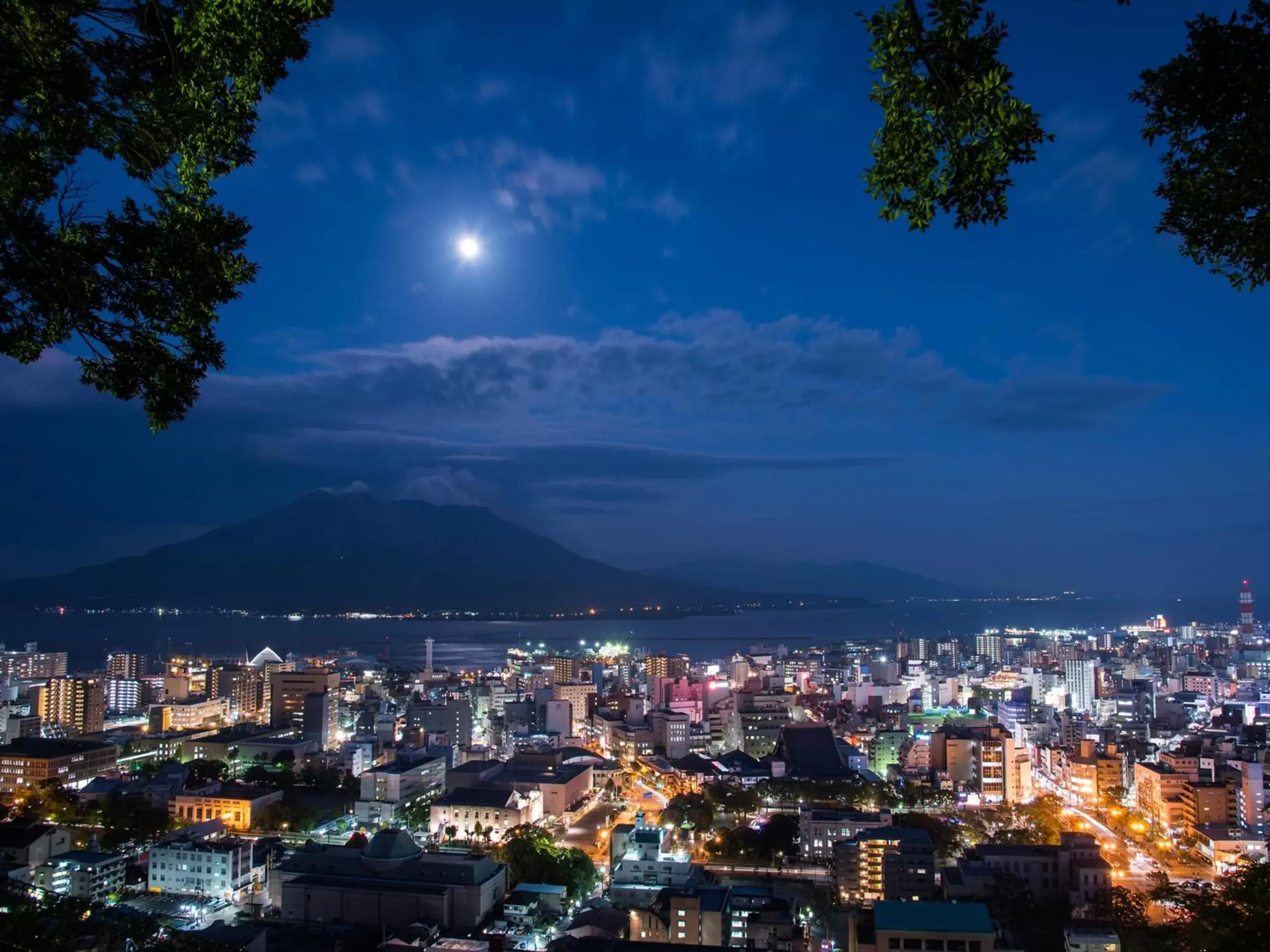 Nearby landmark, Bird's-eye View in JR Kyushu Hotel Kagoshima