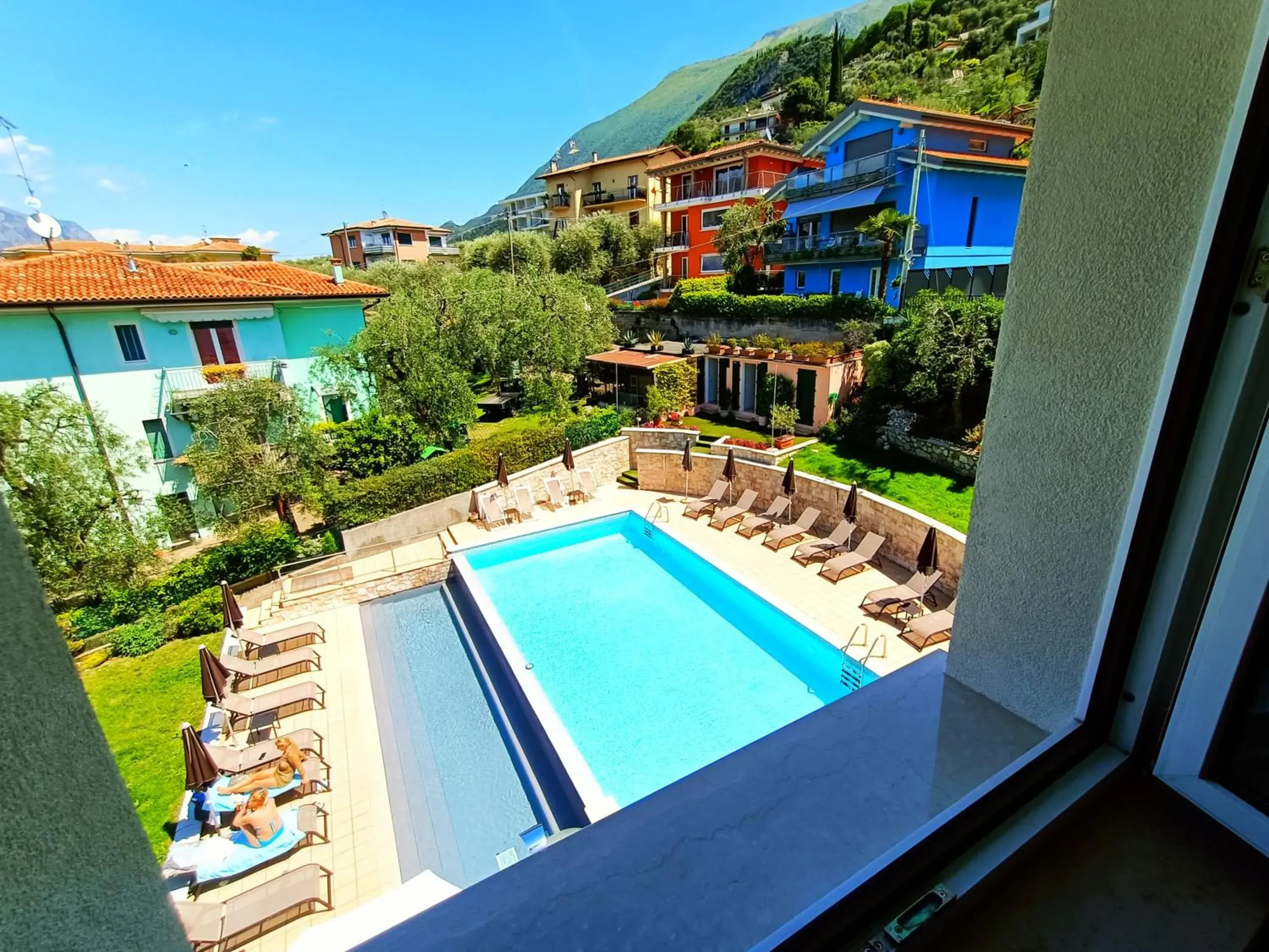 Pool View in Hotel Antonella