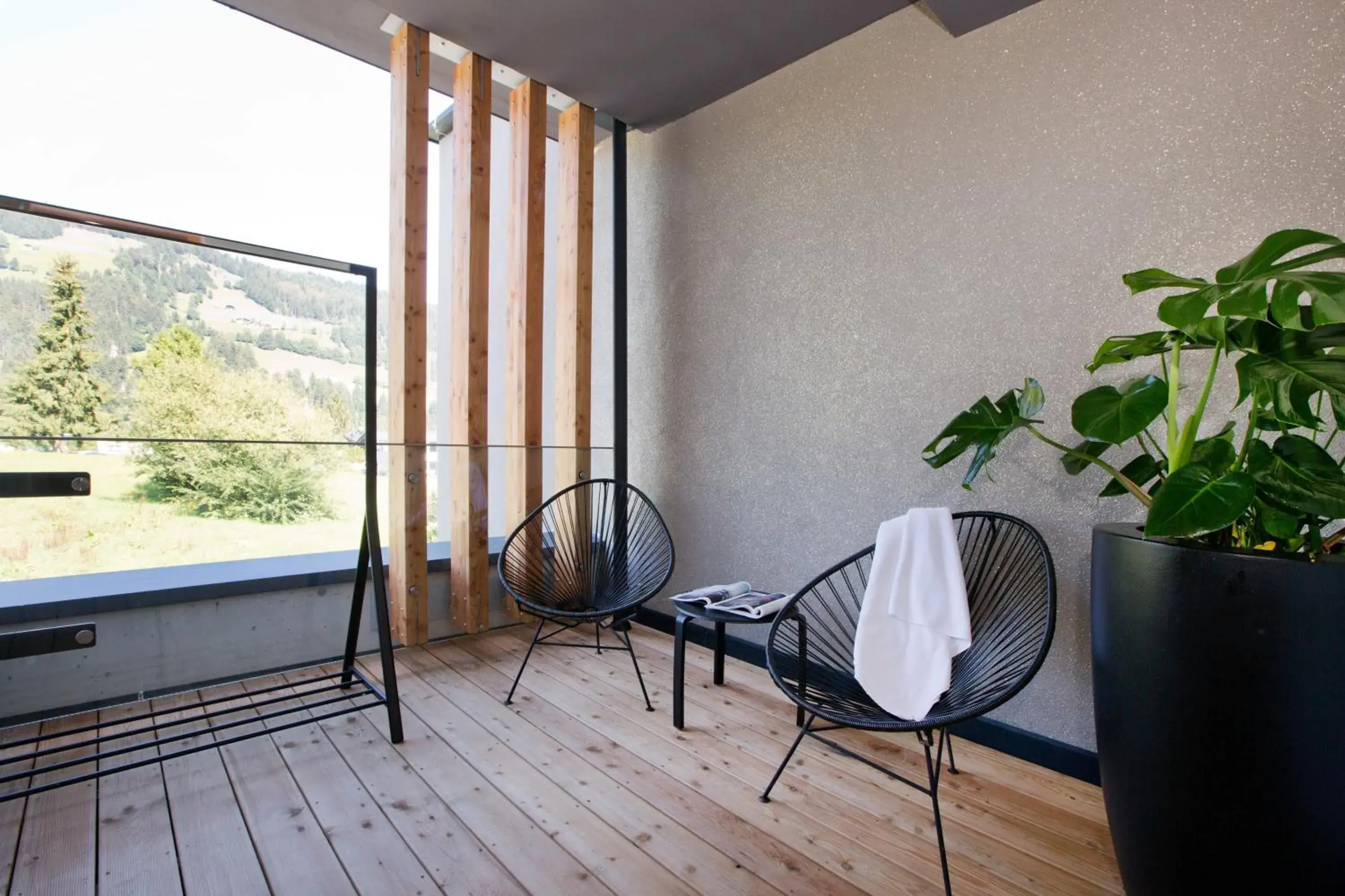 Balcony/Terrace in Minglers Sportalm - Das Gourmet- und Genießerhotel
