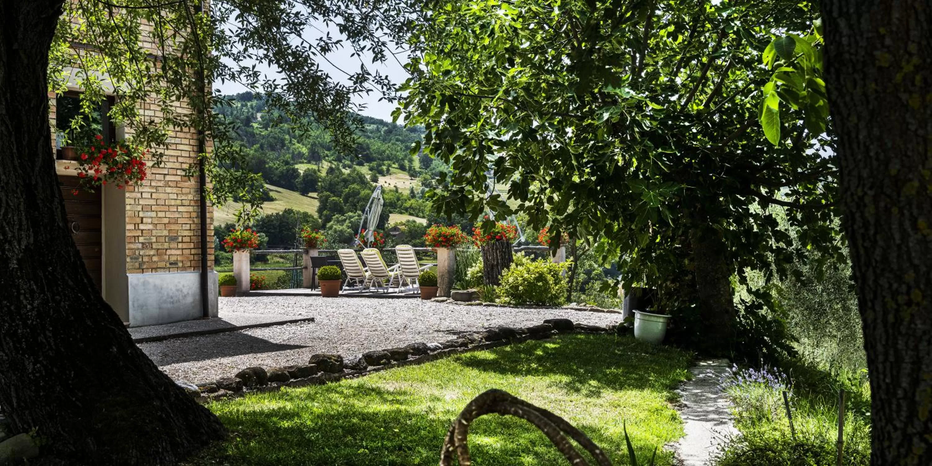 Garden in Casa Friano