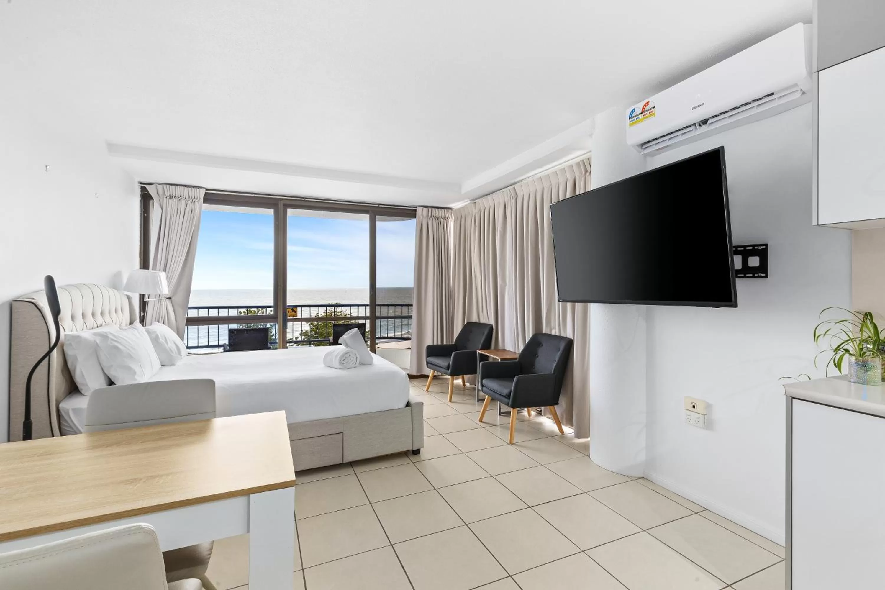 Bed in Bayview Tower