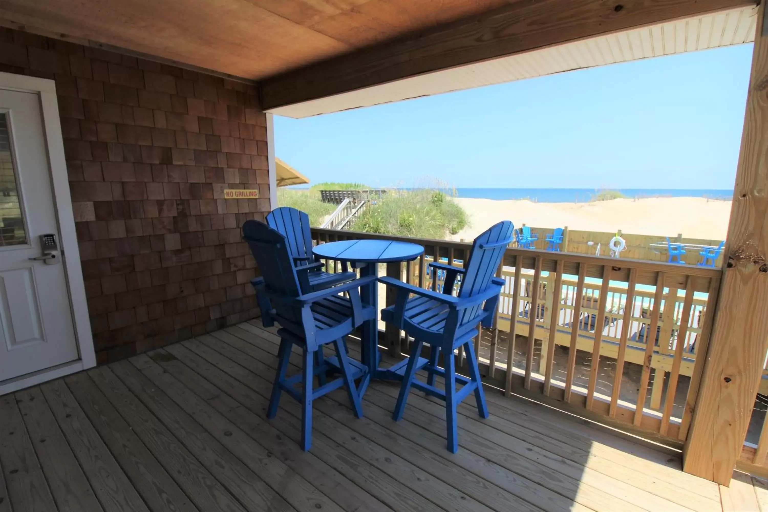 Balcony/Terrace in Whalebone Ocean Cottages by KEES Vacations