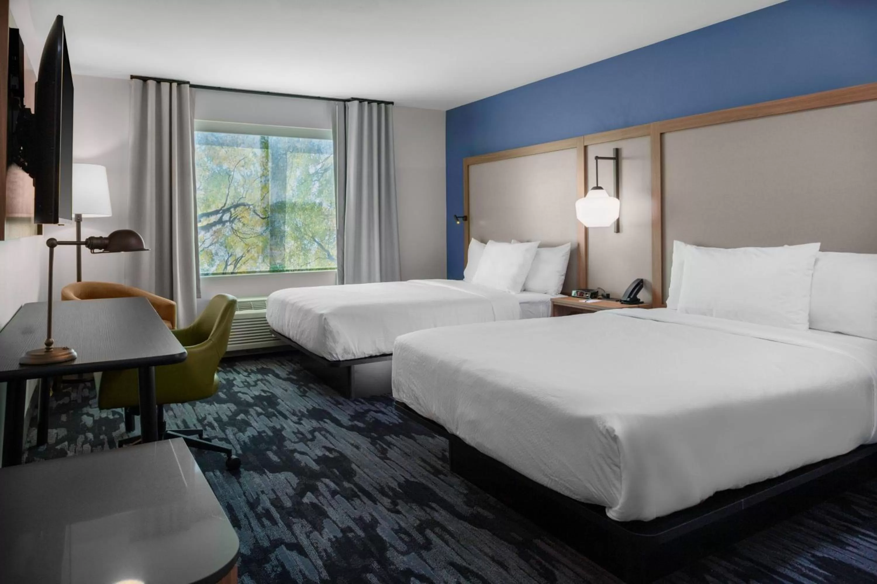 Standard Queen Room with Two Queen Beds - Hearing Accessible in Fairfield by Marriott Inn & Suites Buckeye Verrado