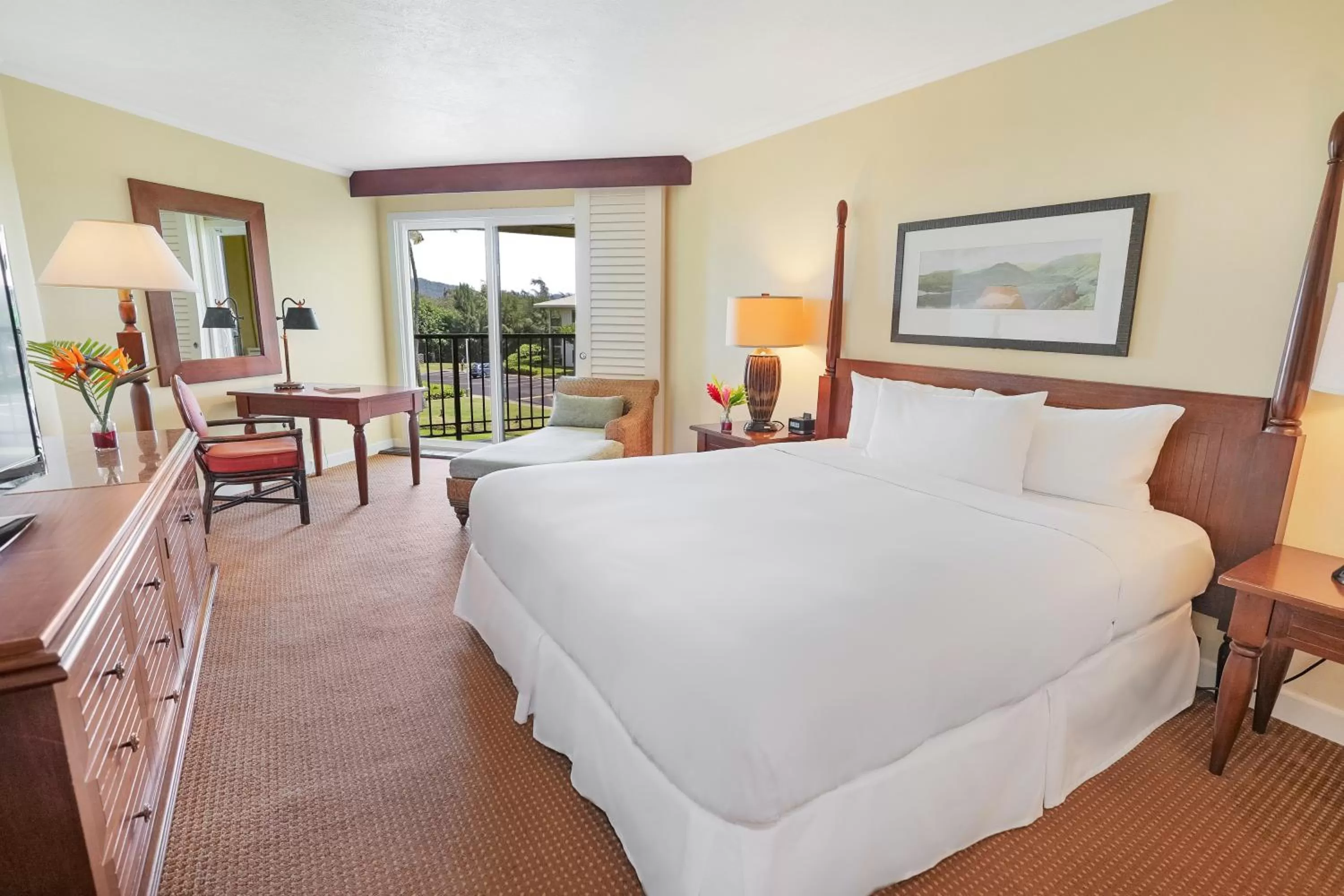 Photo of the whole room, Bed in OUTRIGGER Kaua'i Beach Resort & Spa