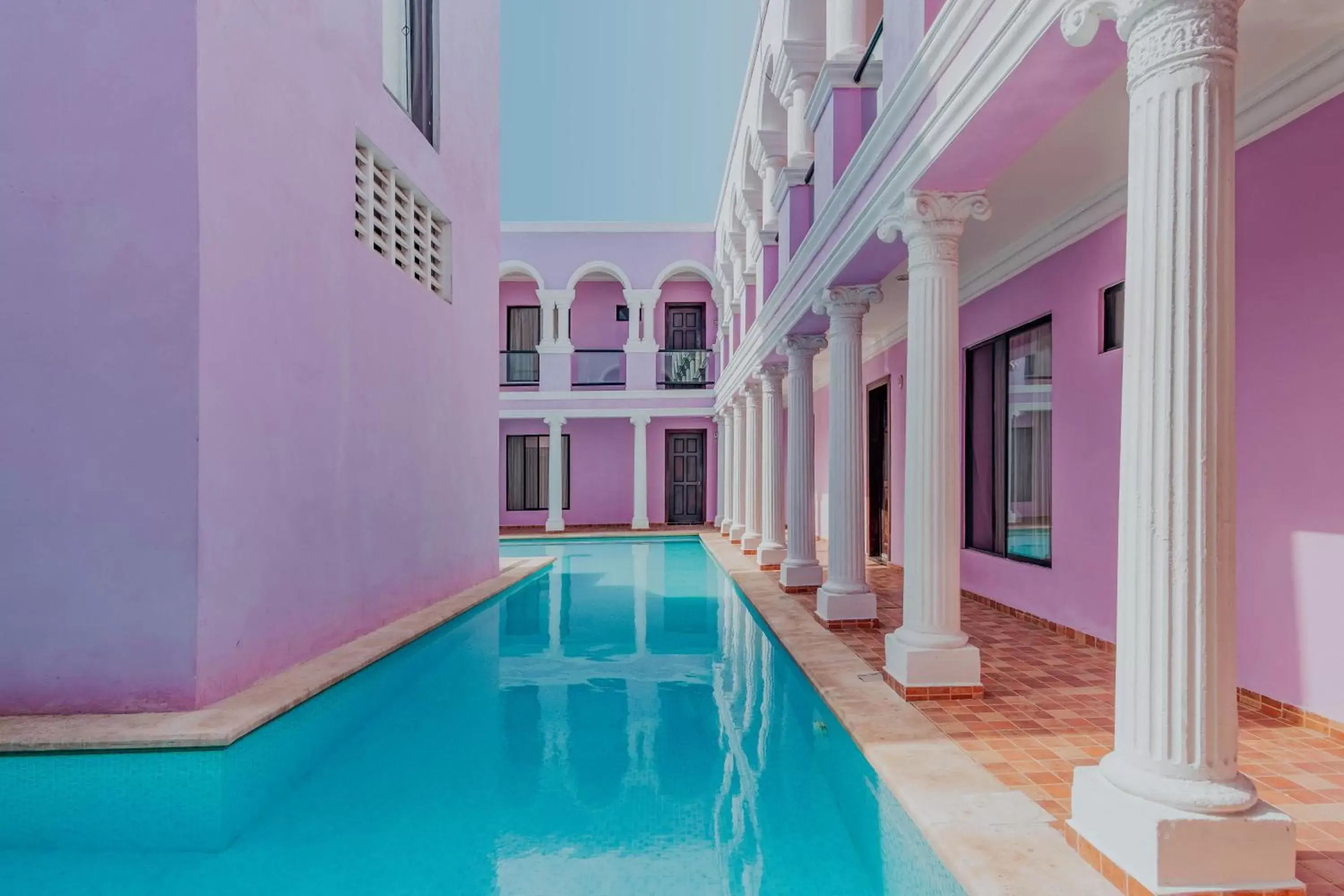Swimming Pool in Hotel Lavanda CAS