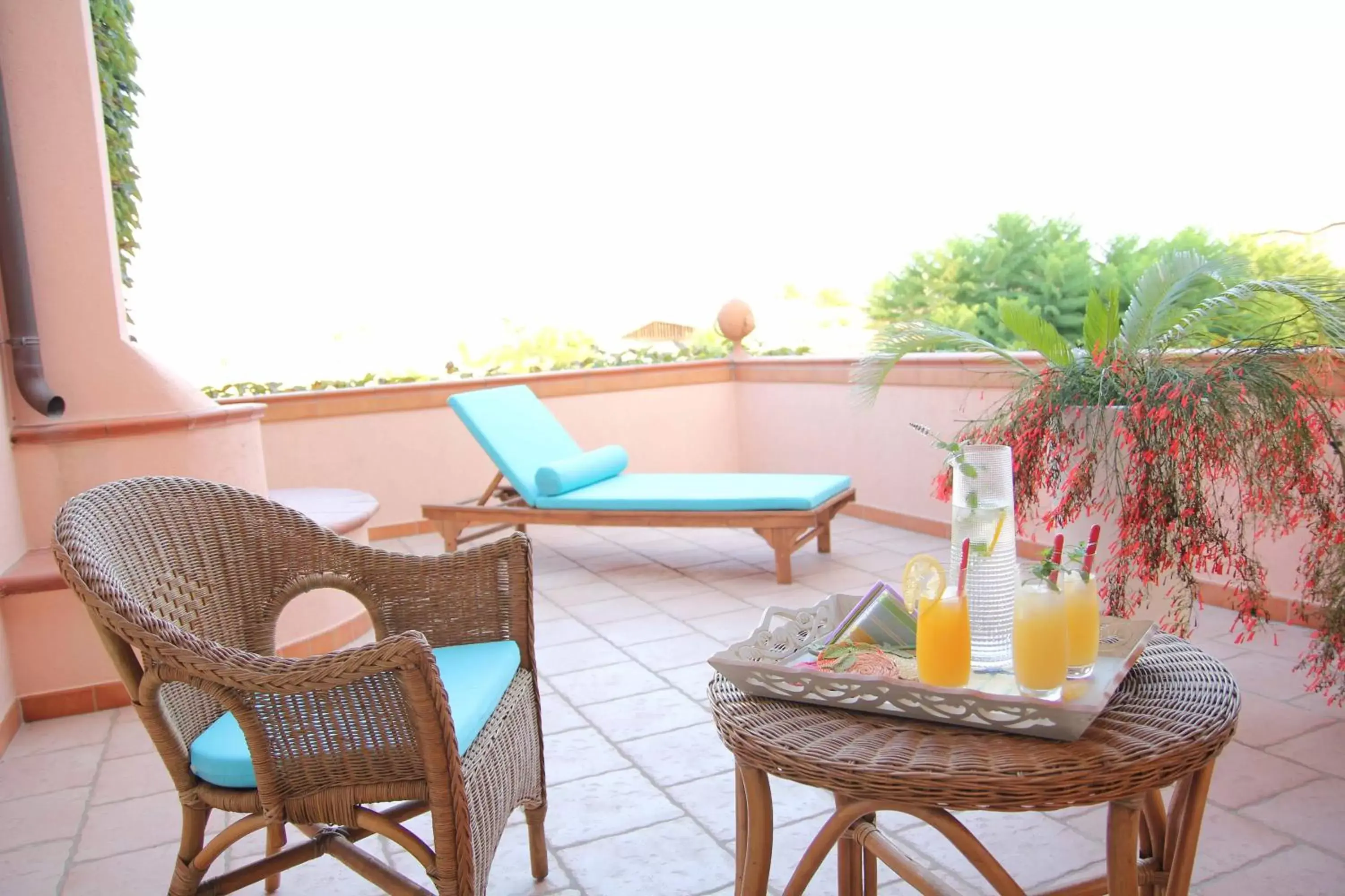 Balcony/Terrace in Il Giardino delle Jacaranda